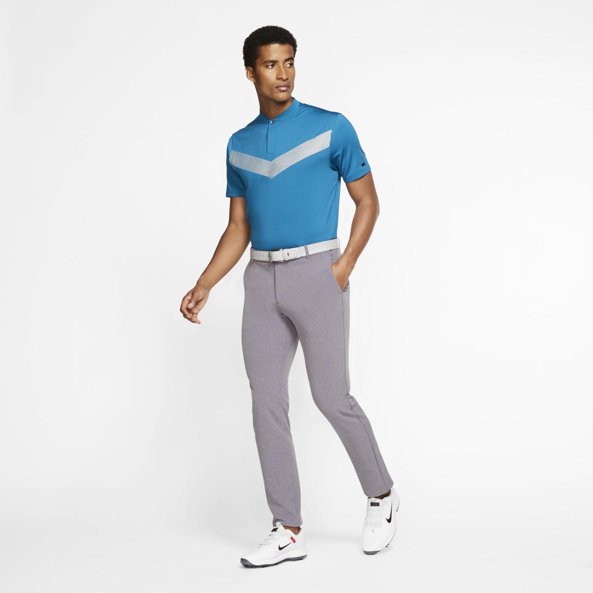 Nike Dri-fit Tiger Woods Vapor Golf Polo Blue for Men | Lyst Australia