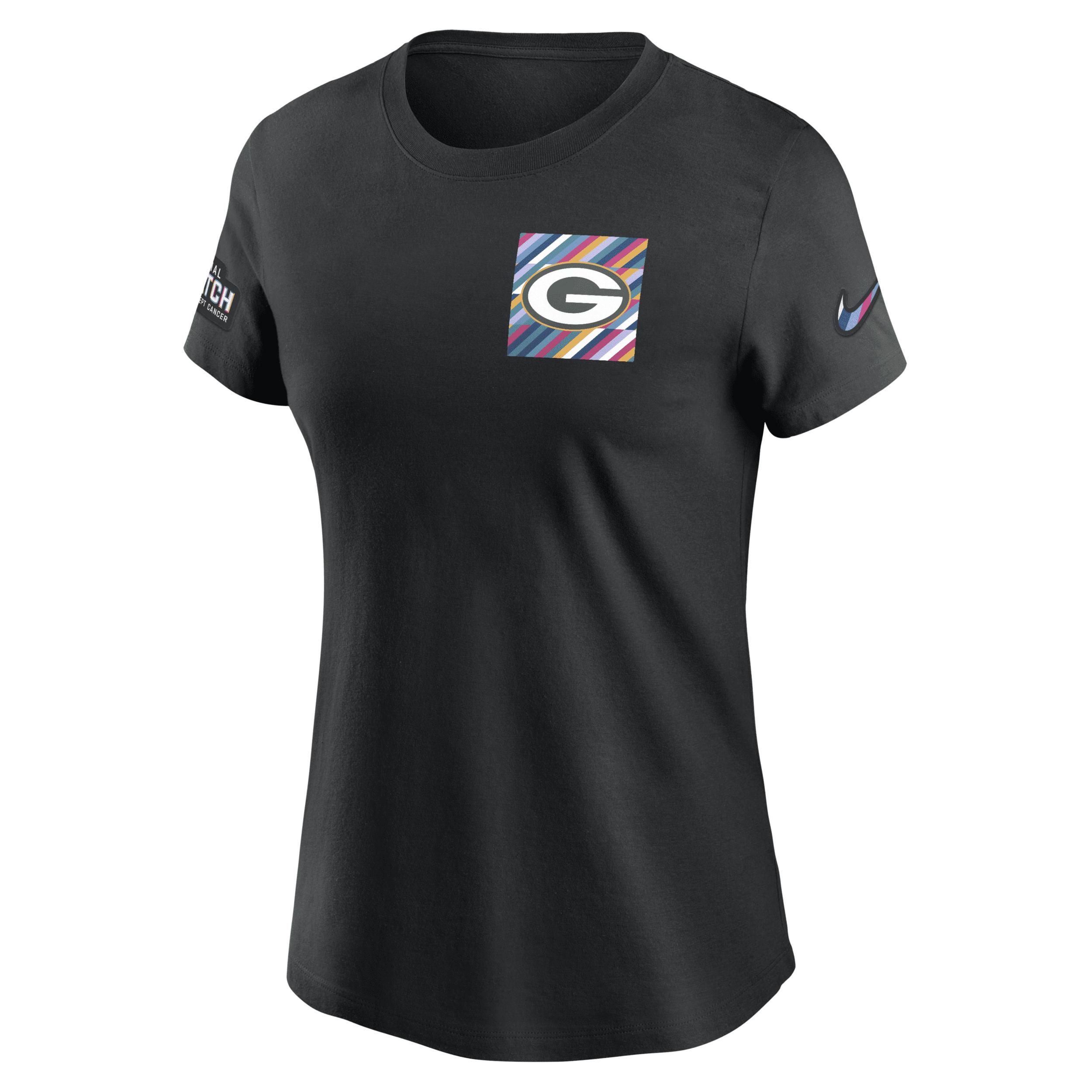 Nike Lockup Split (NFL Las Vegas Raiders) Women's Mid V-Neck T-Shirt.