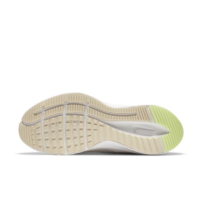 Nike Quest 3 hardloopschoenen donkerblauw/oranje-zwart-limegroen -  Schoenen.nl