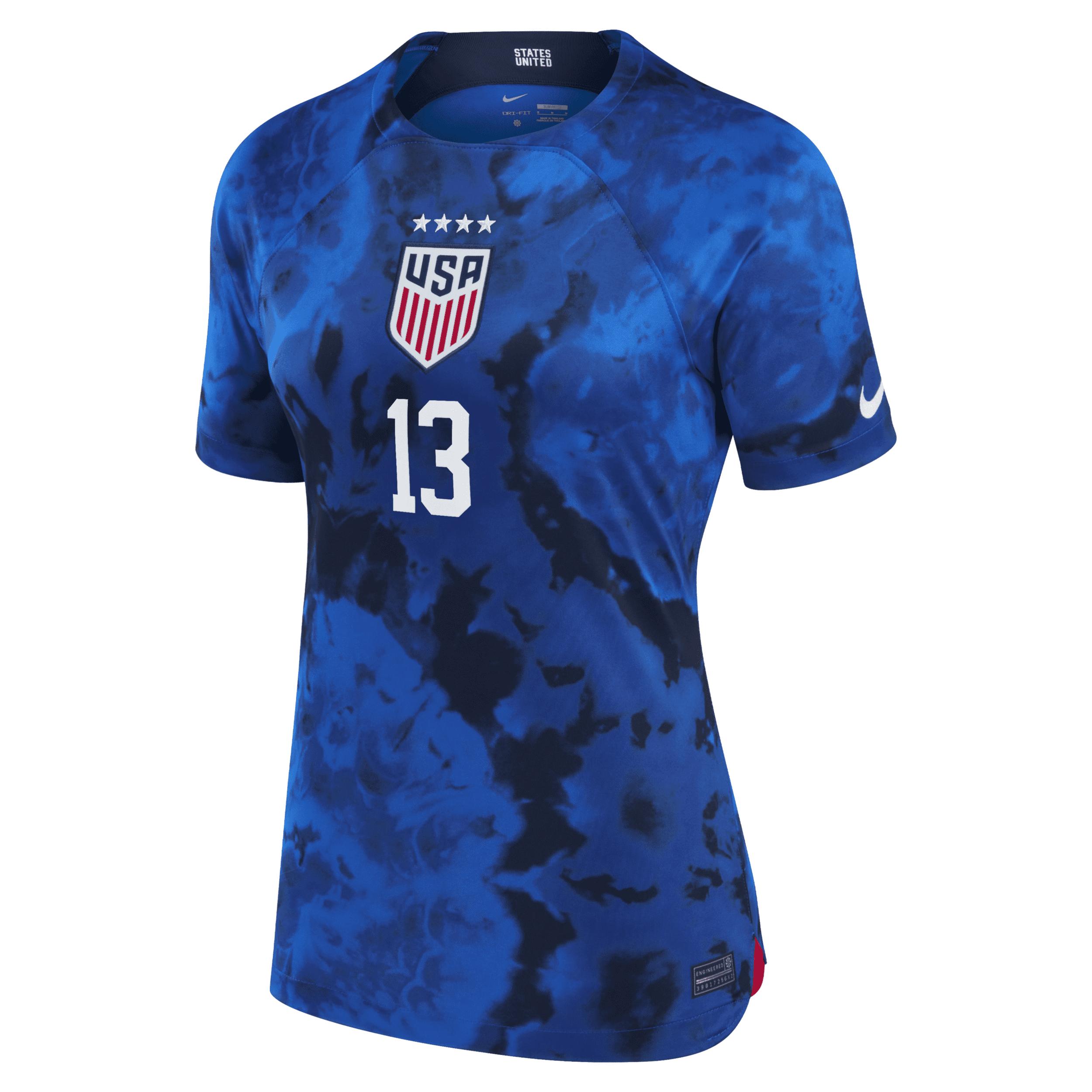 Nike Uswnt 2022/23 Stadium Away (rose Lavelle) Drifit Soccer Jersey In