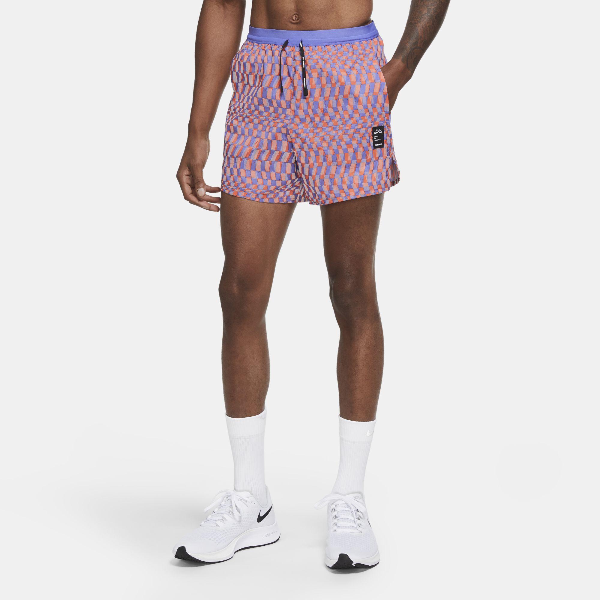 Men's nike flex stride nathan bell 7 inch printed running shorts deals