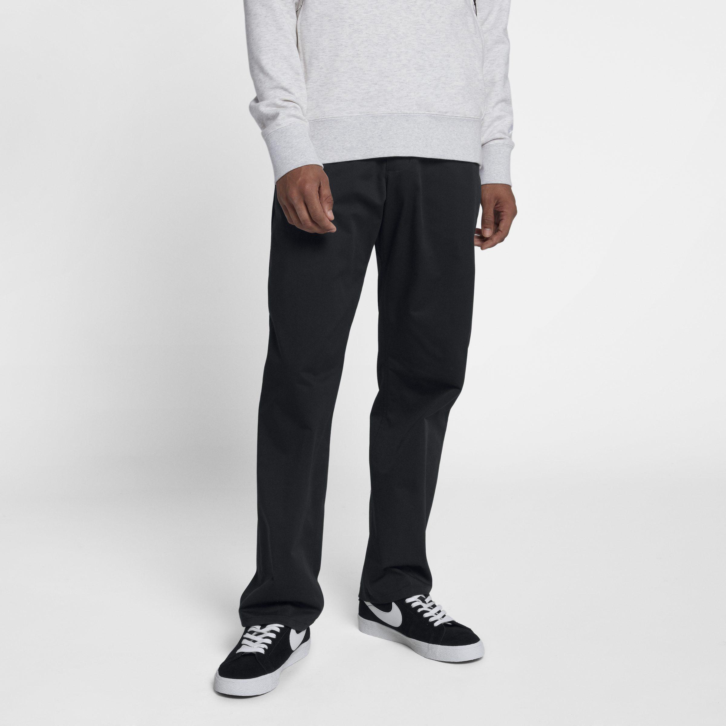 Nike Cotton Sb Dri-fit Ftm Loose Fit Pants in Black for Men | Lyst UK