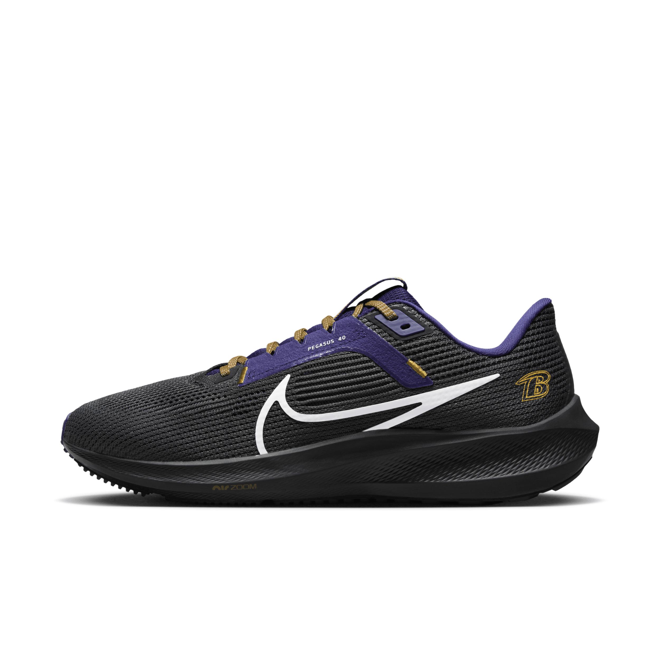 Nike Pegasus 40 (nfl Baltimore Ravens) Road Running Shoes in Blue for