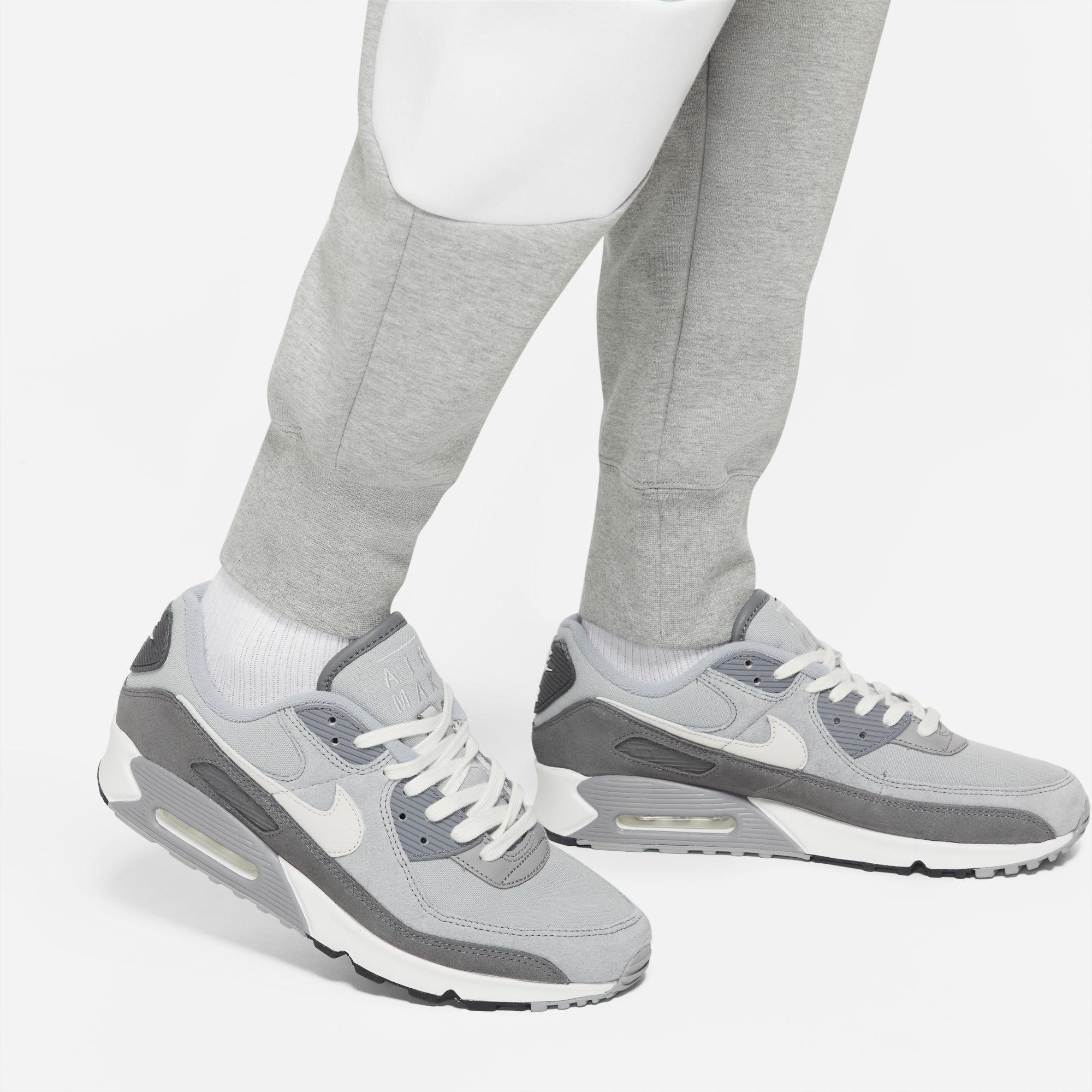 Nike Sportswear Swoosh Tech Fleece Pants in Gray for Men | Lyst
