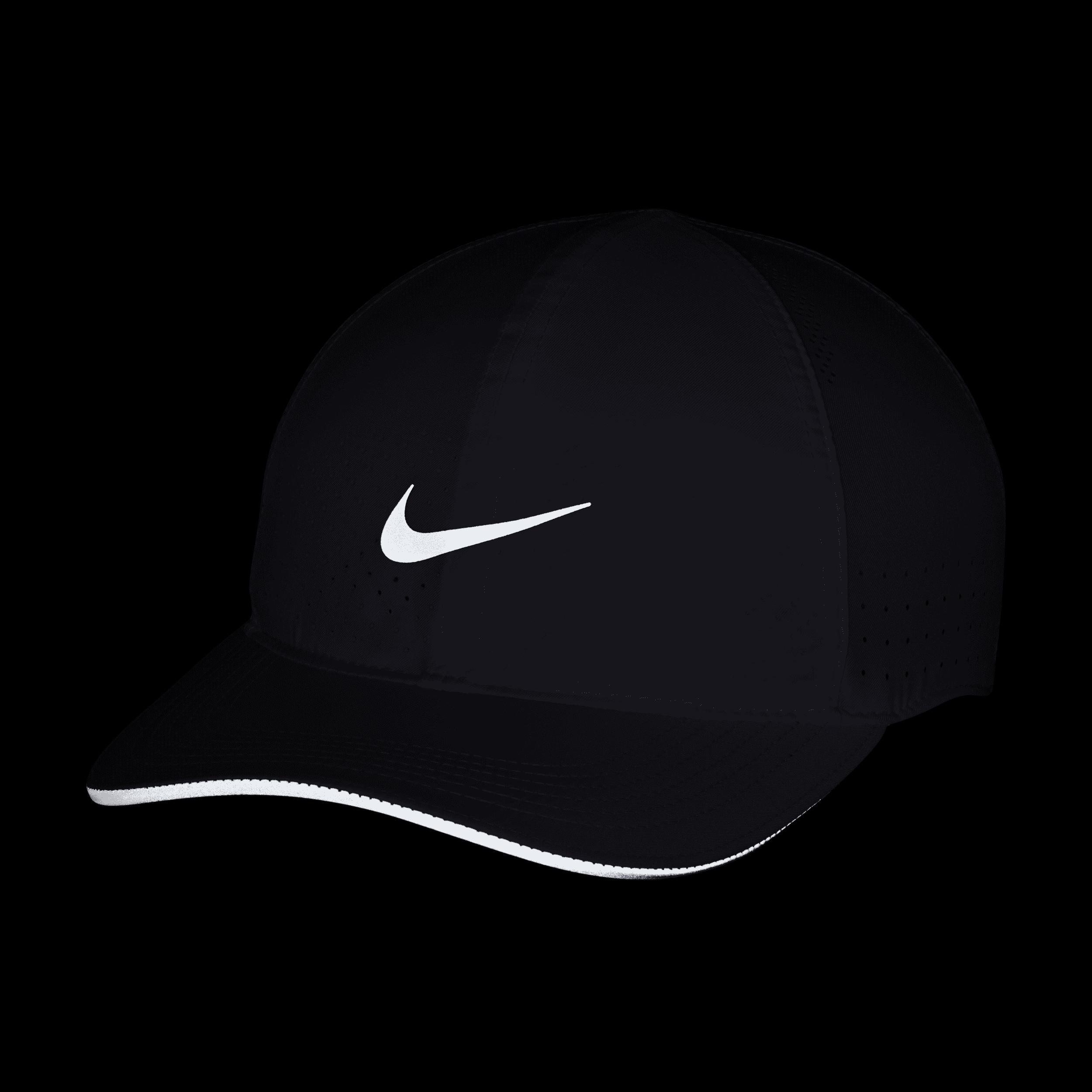 Nike Unisex Dri-fit Aerobill Featherlight Perforated Running Cap In White,  in Gray | Lyst