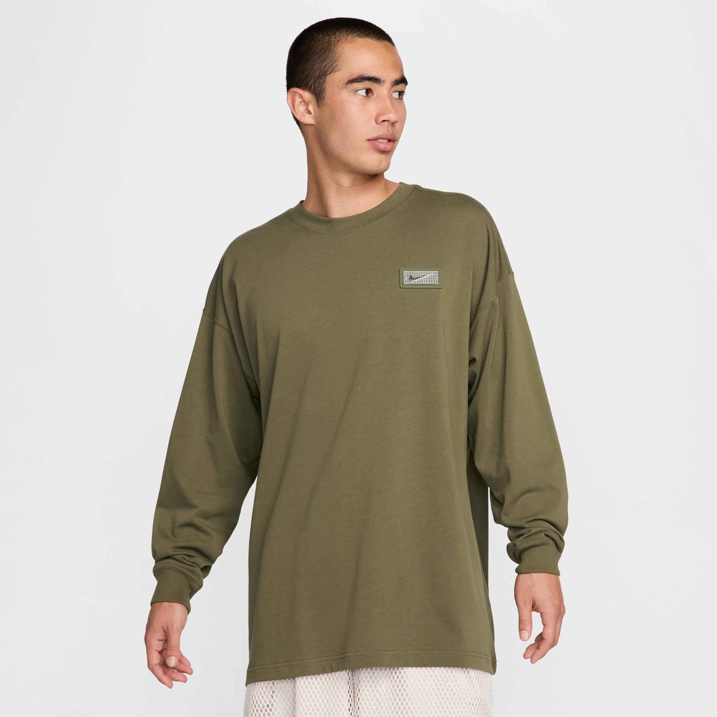 【NIKE】DEVIN BOOKER Basketball 長袖Tシャツ Nike Devin Booker Long-Sleeve Basketball T-Shirt in Green