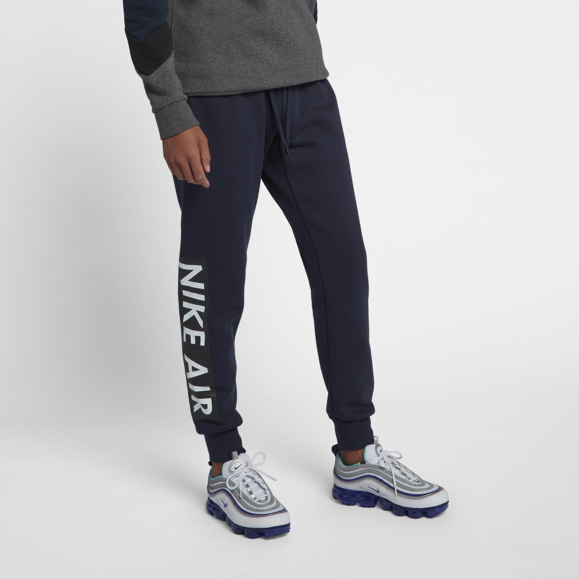 nike air fleece trousers