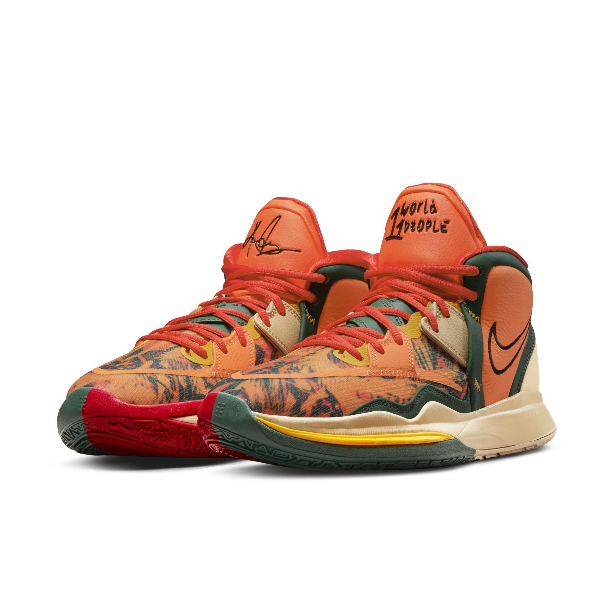 Kyrie shoes orange hotsell