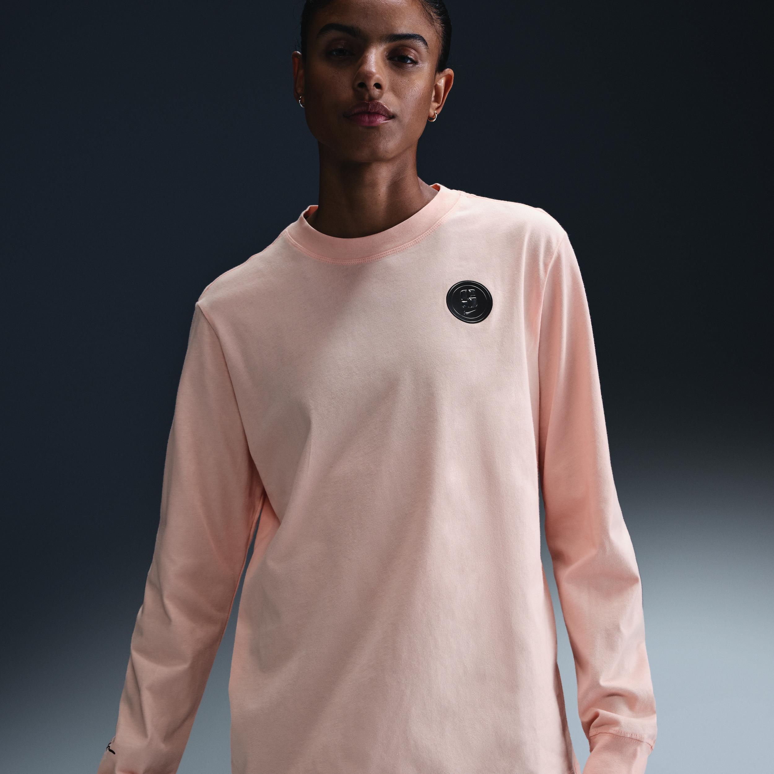 Nike Sabrina Long Sleeve Basketball T Shirt in Pink Lyst UK