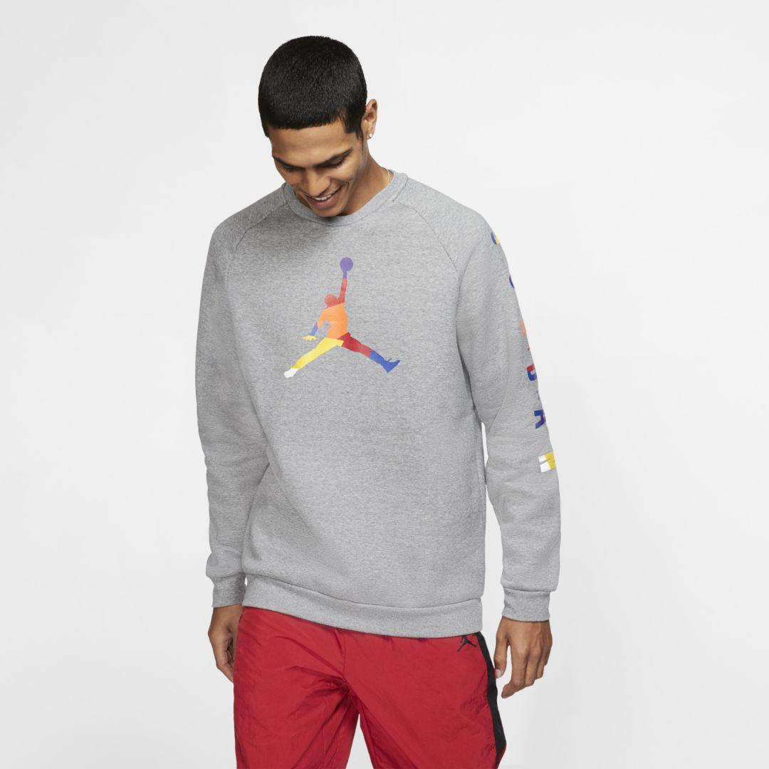 jordan sport dna fleece crew