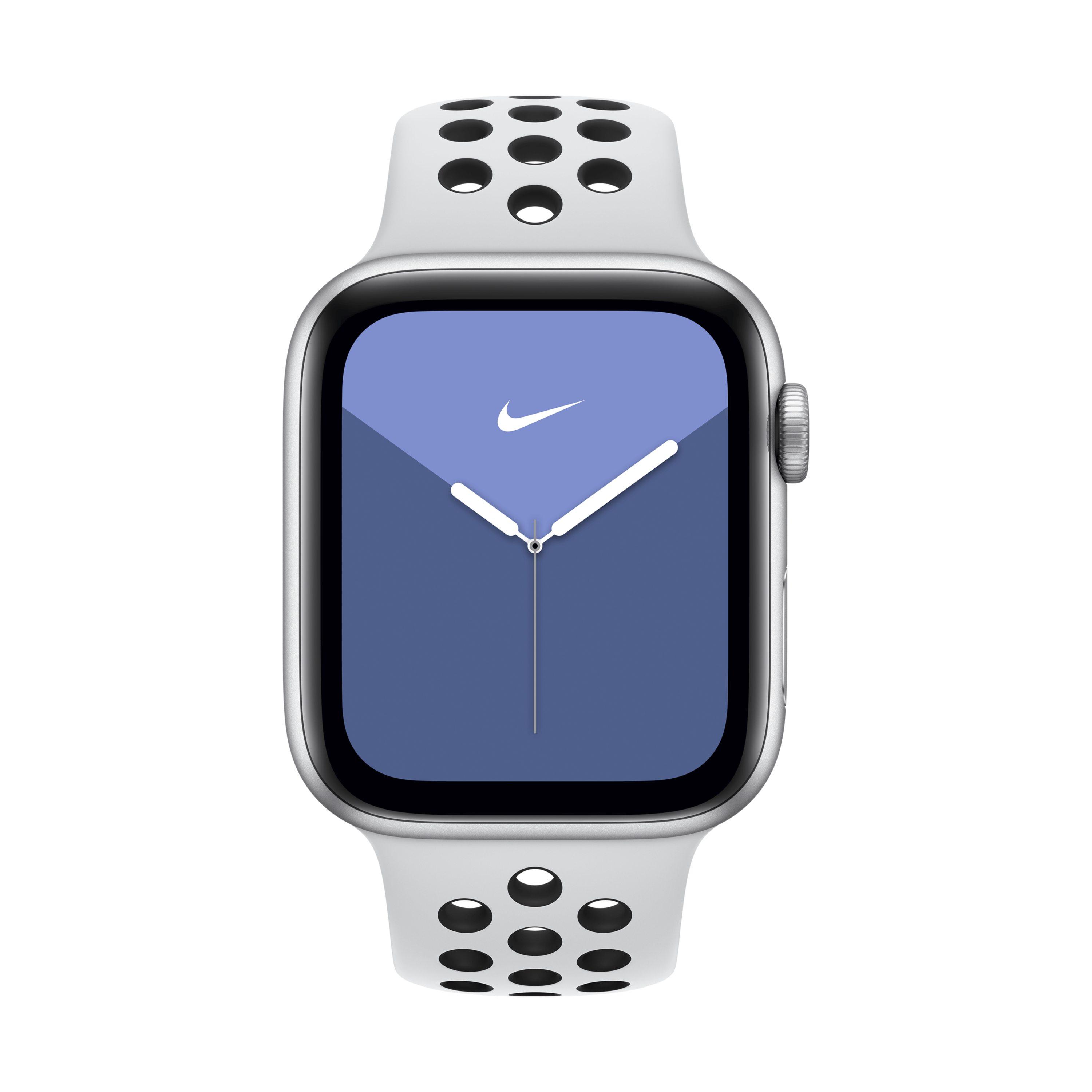 nike silver apple watch
