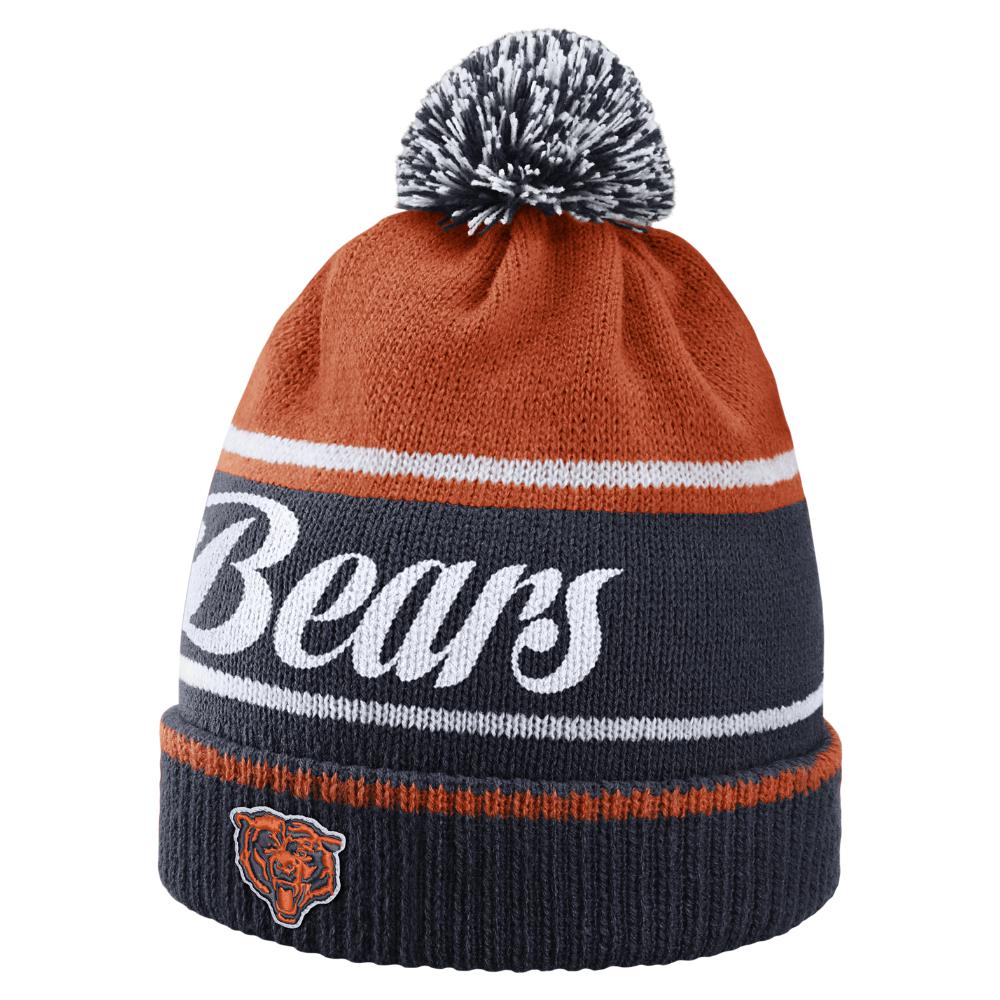 Nike Synthetic Historic (nfl Bears) Knit Hat (blue) for