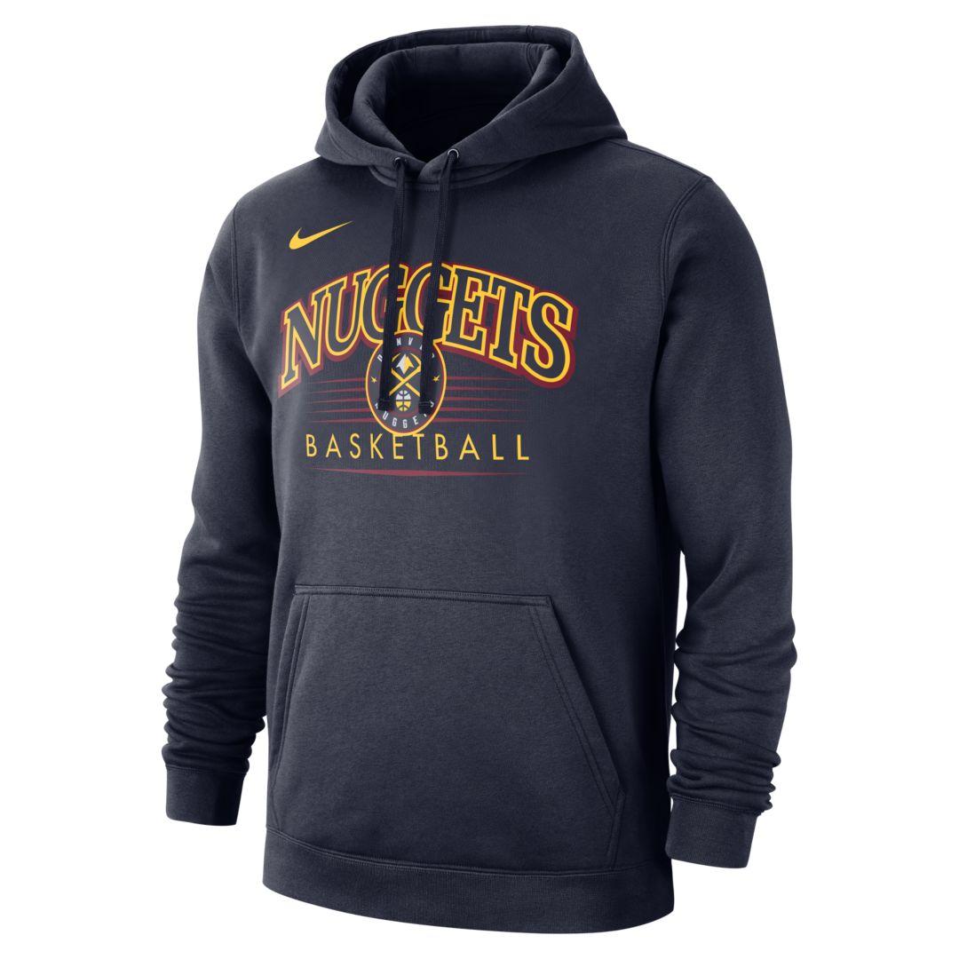 comfort hoodie Basketball team hoodie sweater with Denver Nuggets logo 