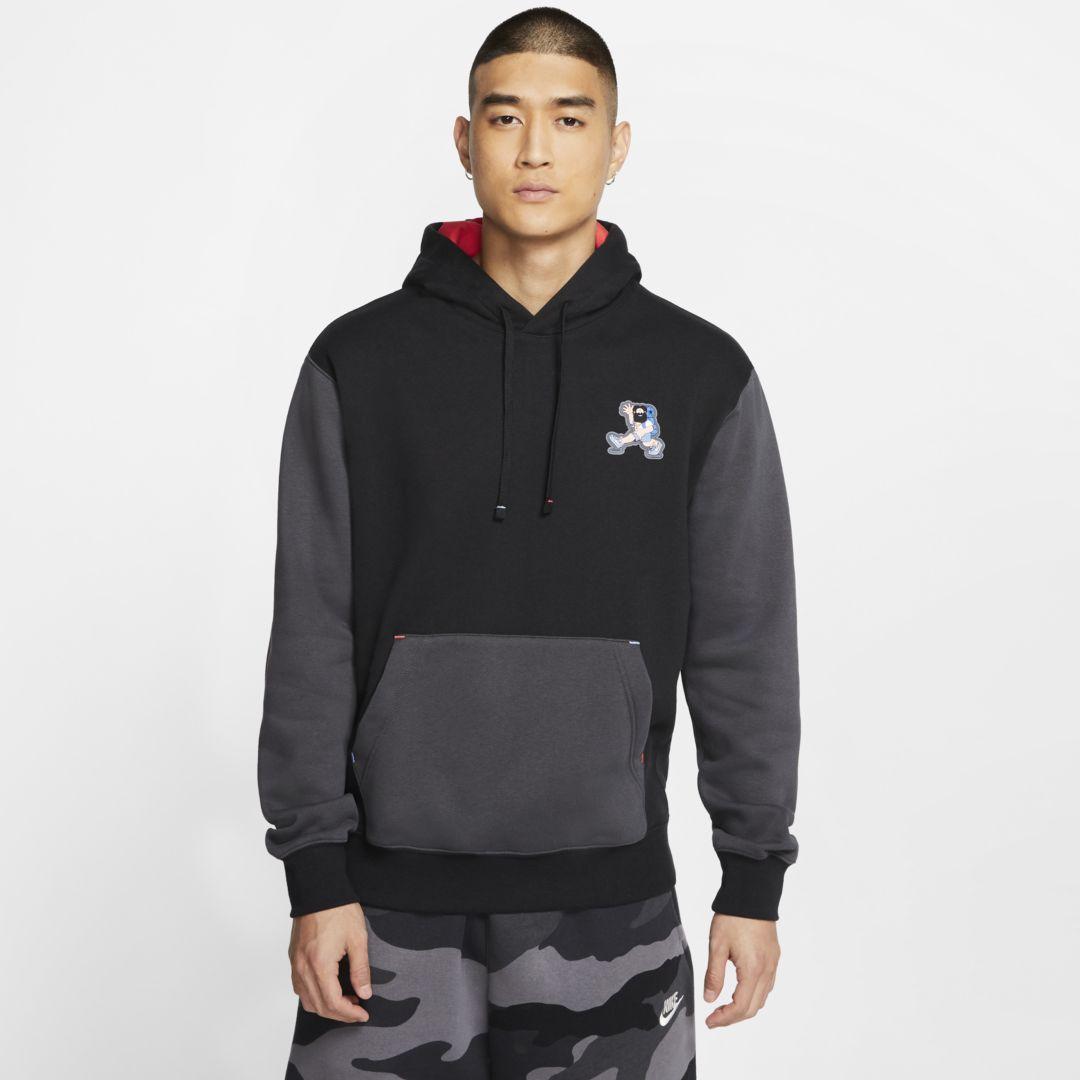 Nike Sportswear Club Fleece Pullover Hoodie in Black for Men - Lyst