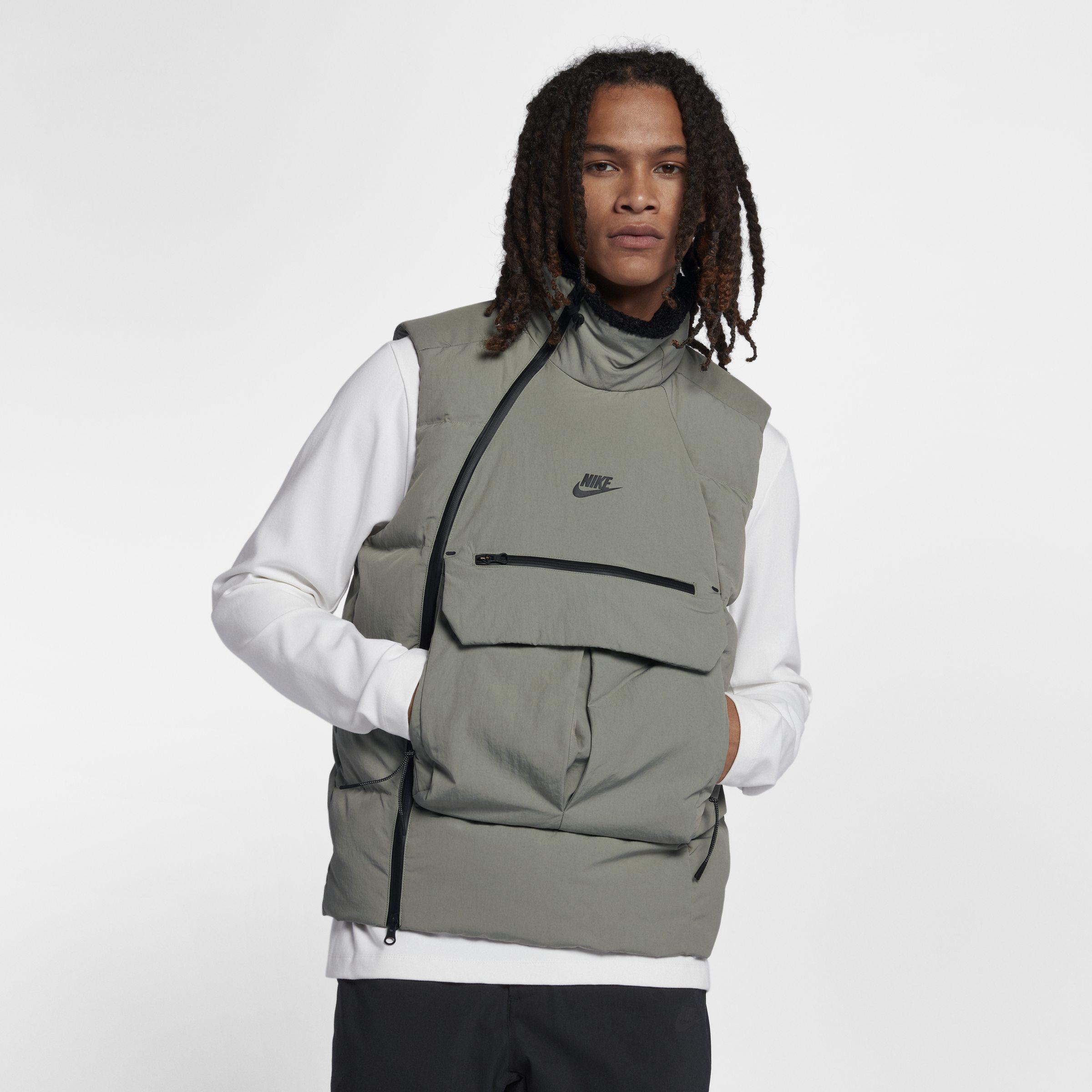 Smanicato Sportswear Tech Pack Down FillNike in Pile da Uomo colore Grigio  | Lyst