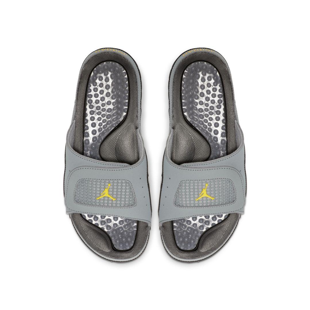 Nike Jordan Hydro 4 Retro Slide in Gray for Men | Lyst