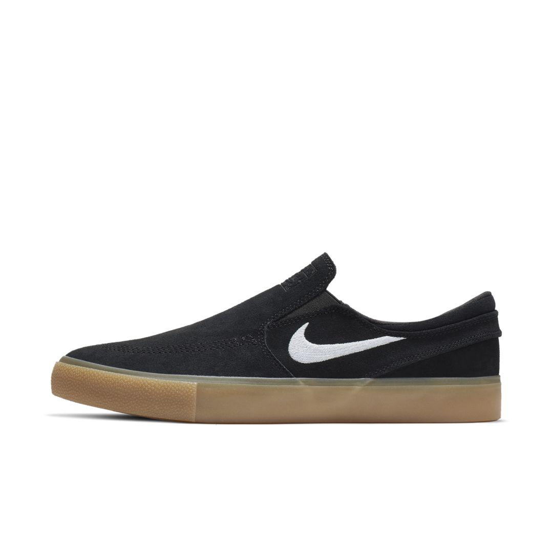 Nike Sb Zoom Stefan Janoski Slip Rm Skate Shoe in Black for Men | Lyst