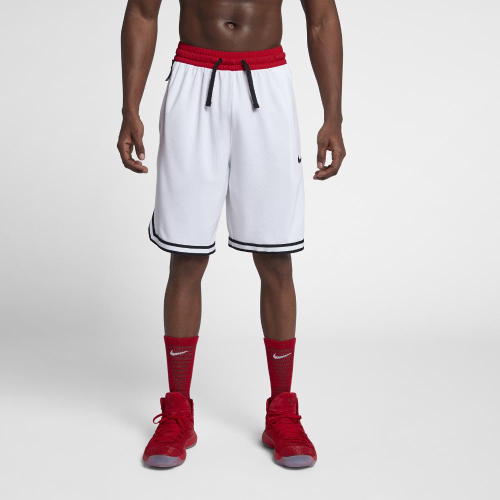 Nike Synthetic Dri-fit Dna Men's Basketball Shorts in White 