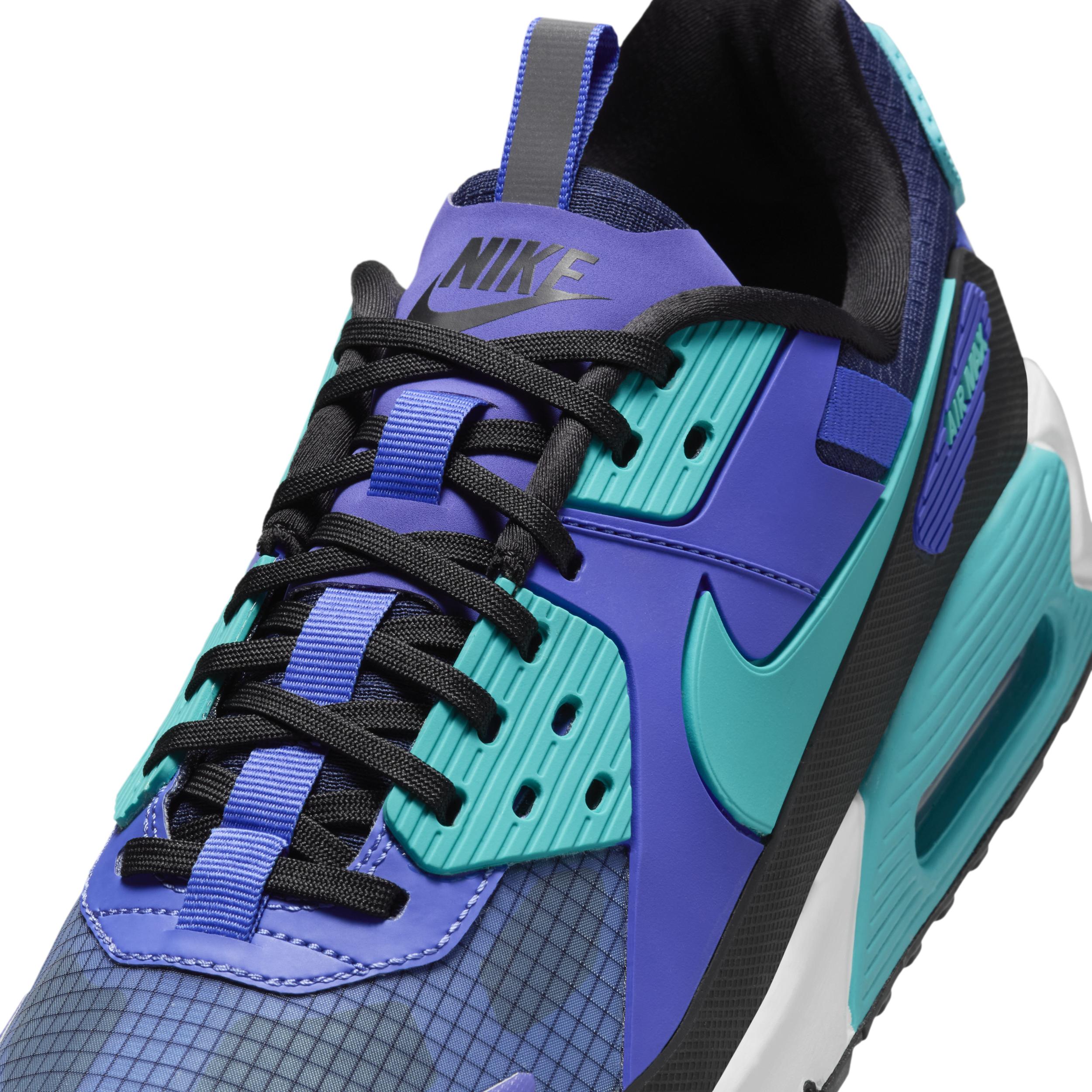 blue and purple air max 90