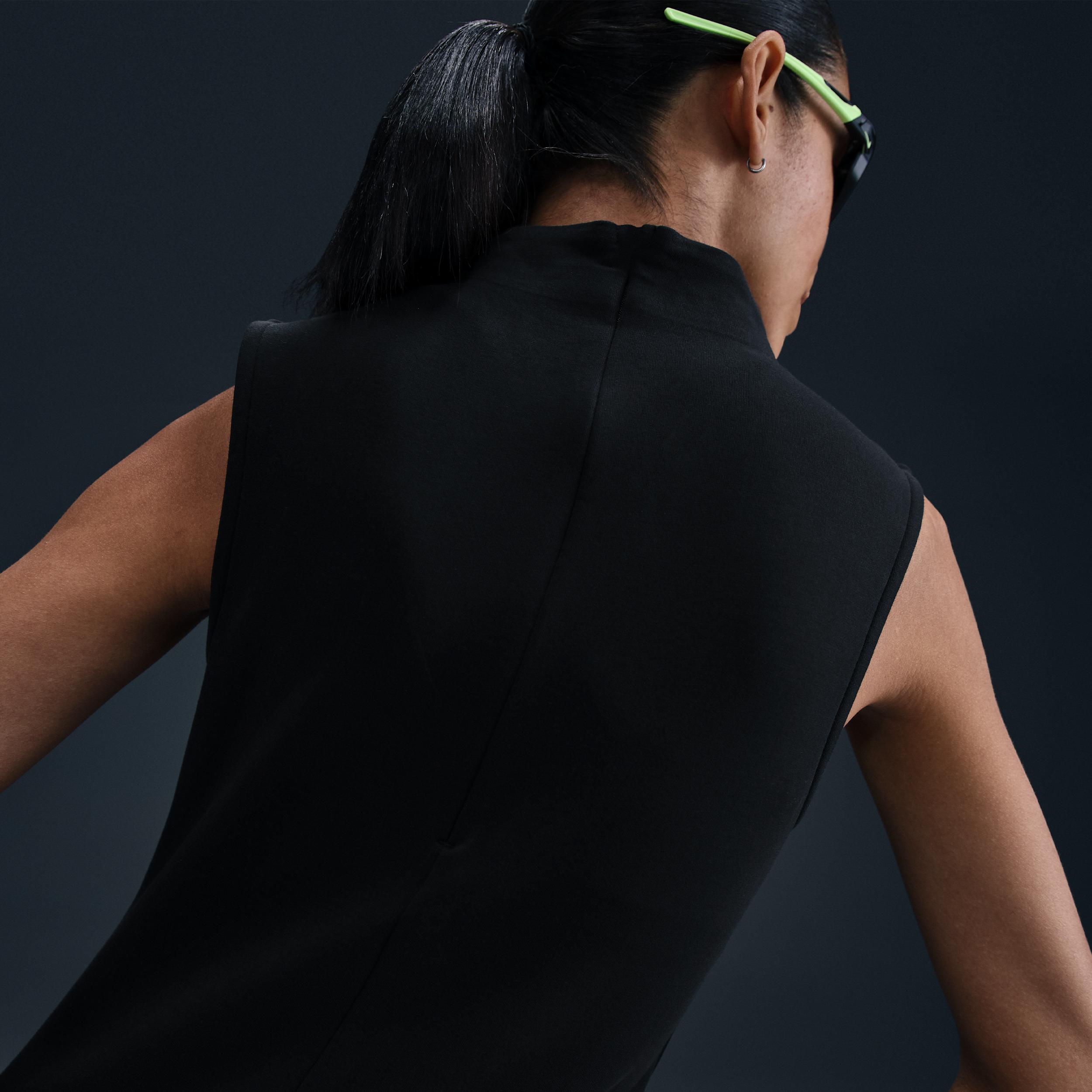 NIKE★軽量フリースタンクワンピースTech Fleece Slim Maxi Tank Nike Sportswear Tech Fleece Slim Maxi Tank Top Dress in Blue