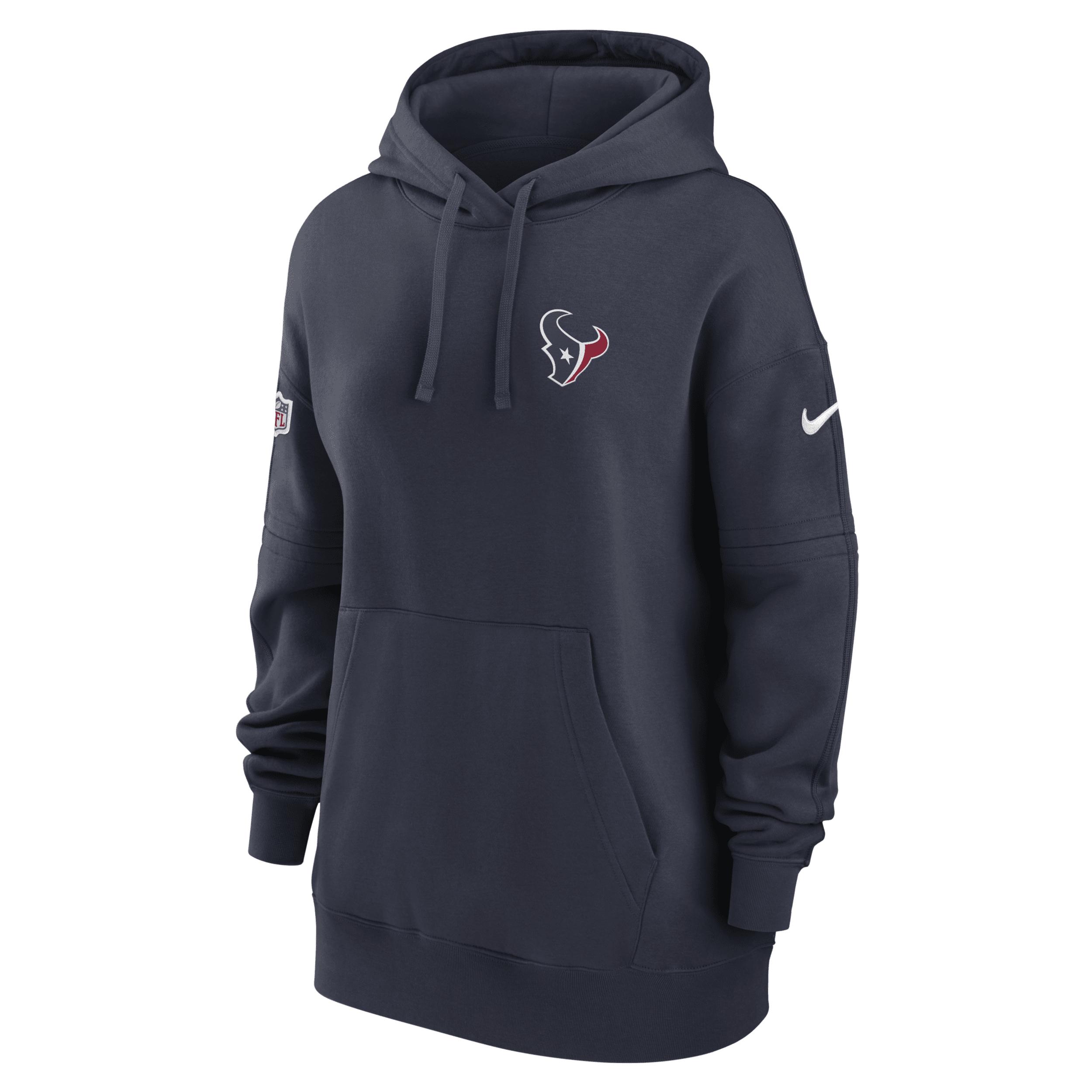 Miami Dolphins Crucial Catch Club Women's Nike NFL Pullover Hoodie.