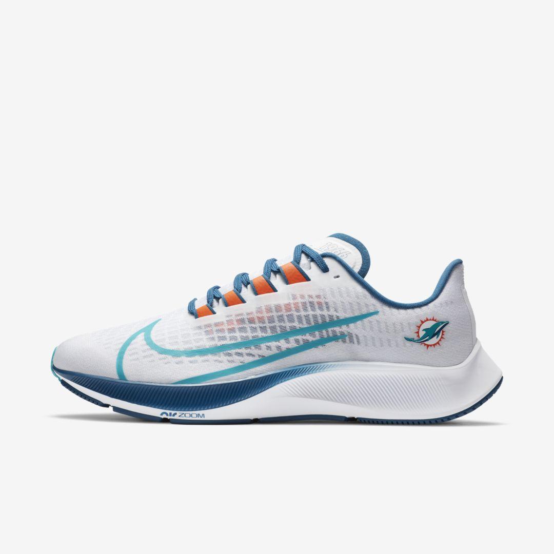 Nike Air Zoom Pegasus 37 (miami Dolphins) Running Shoe (white) for Men |  Lyst
