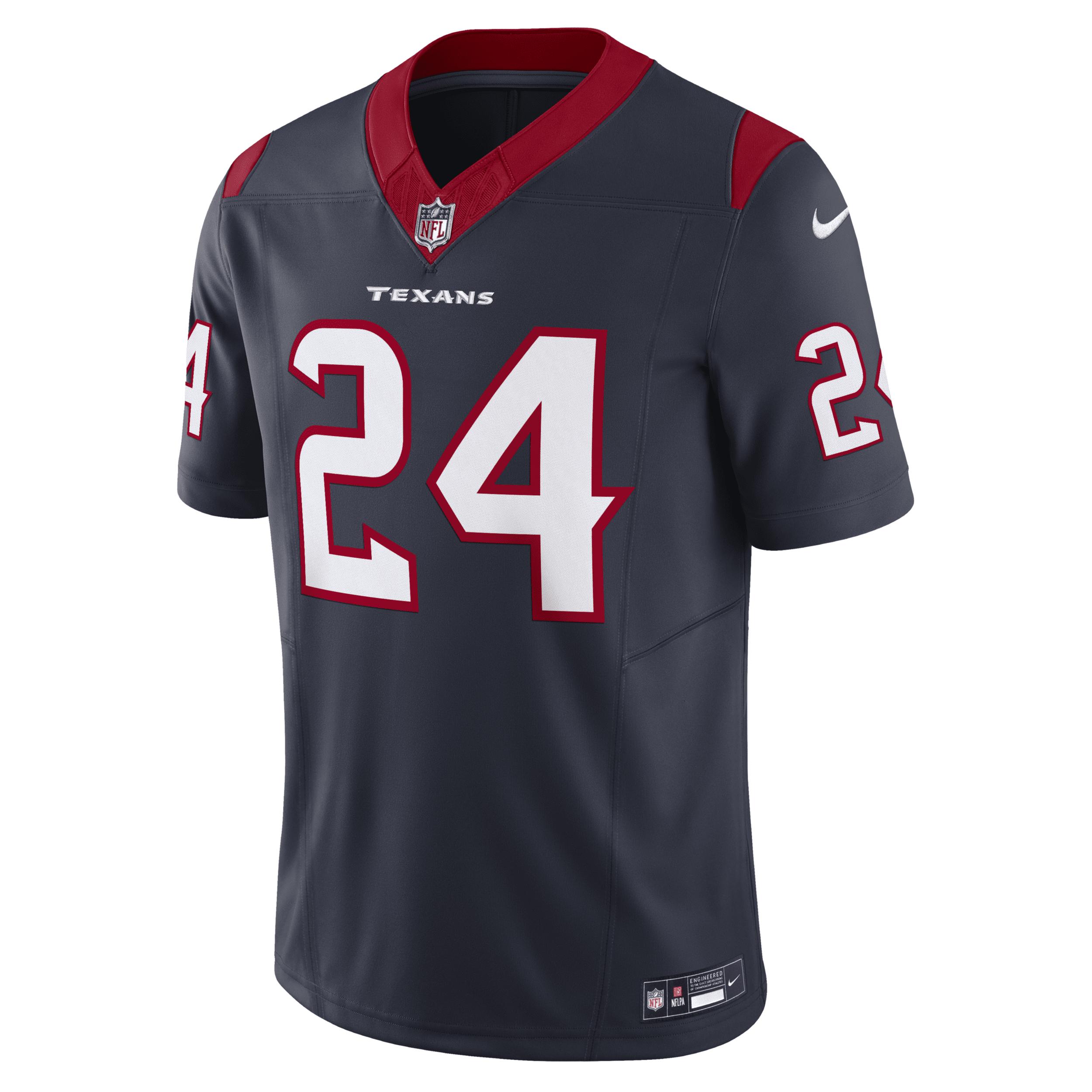 Dameon Pierce Men's Nike White Houston Texans Custom Game Jersey