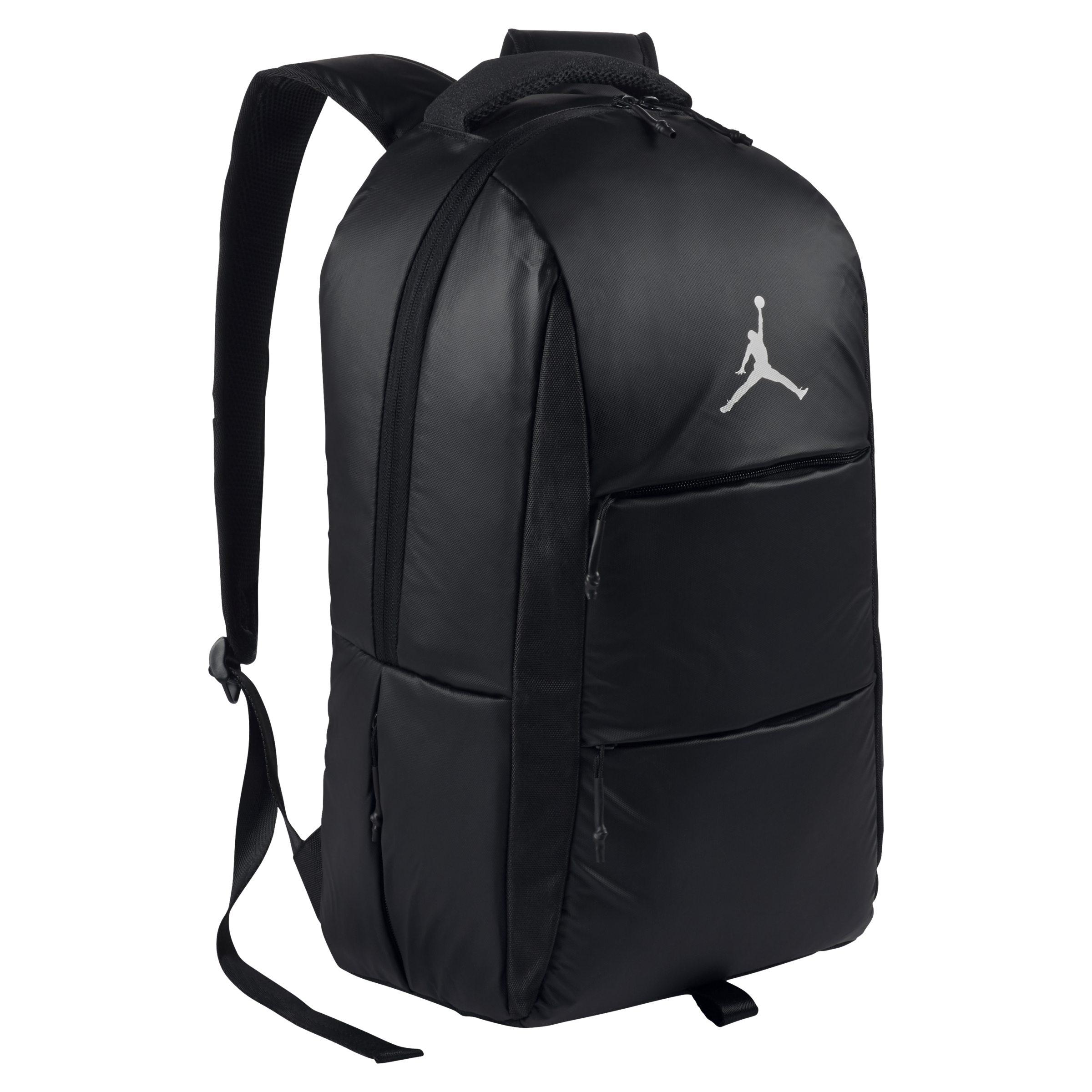 black air jordan backpack