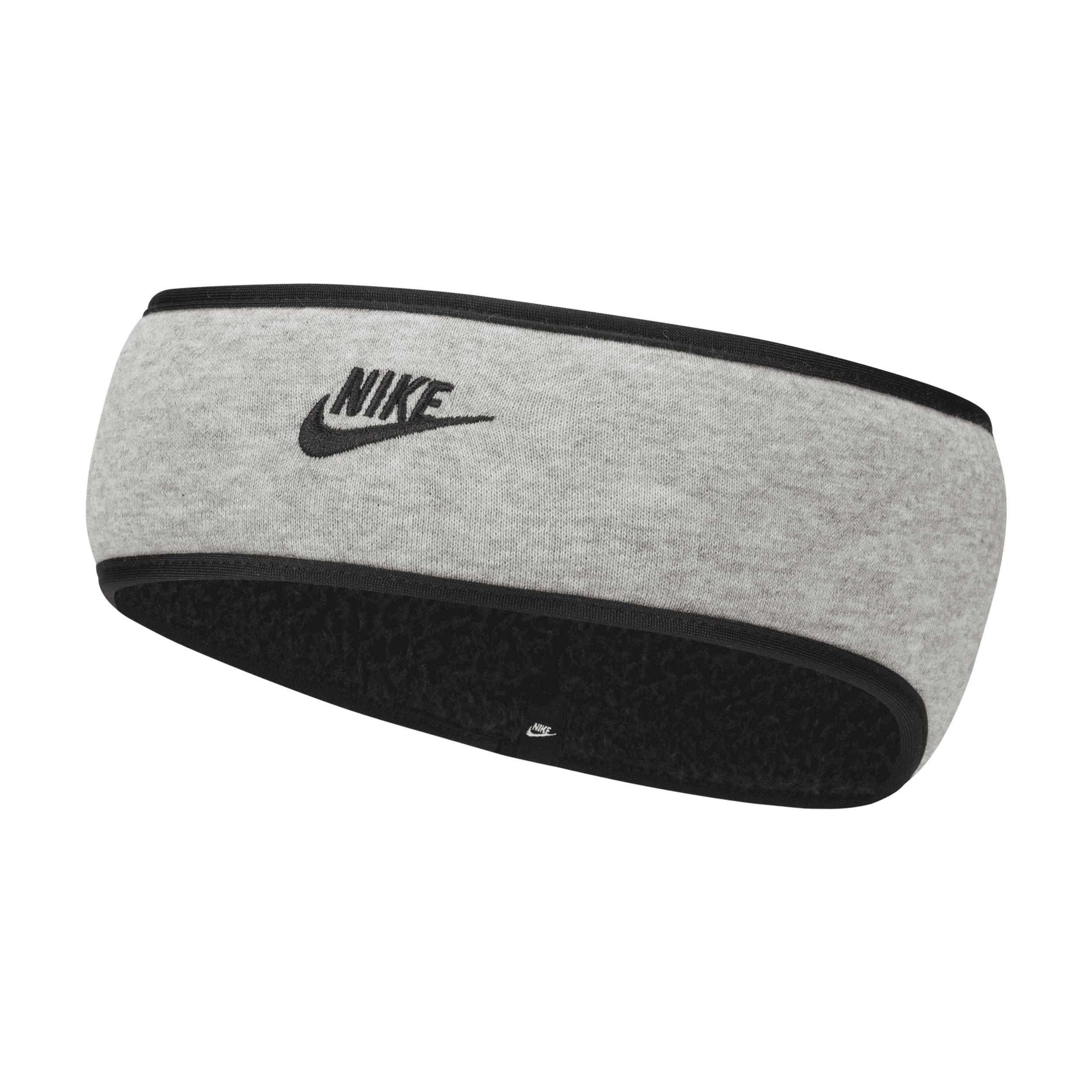 Nike Club Fleece Headband In Black, in Gray | Lyst