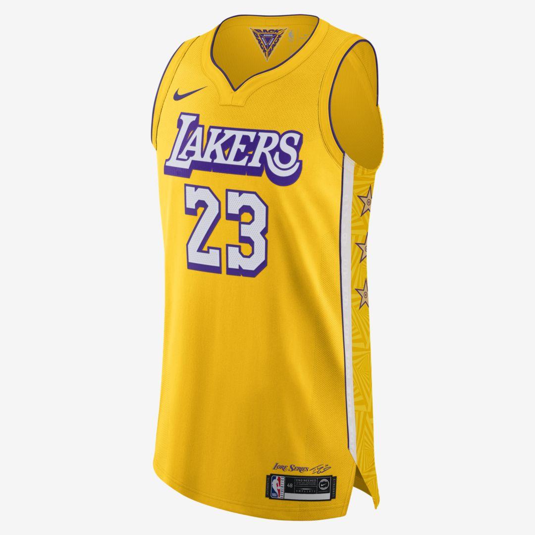 lakers lebron james authentic jersey