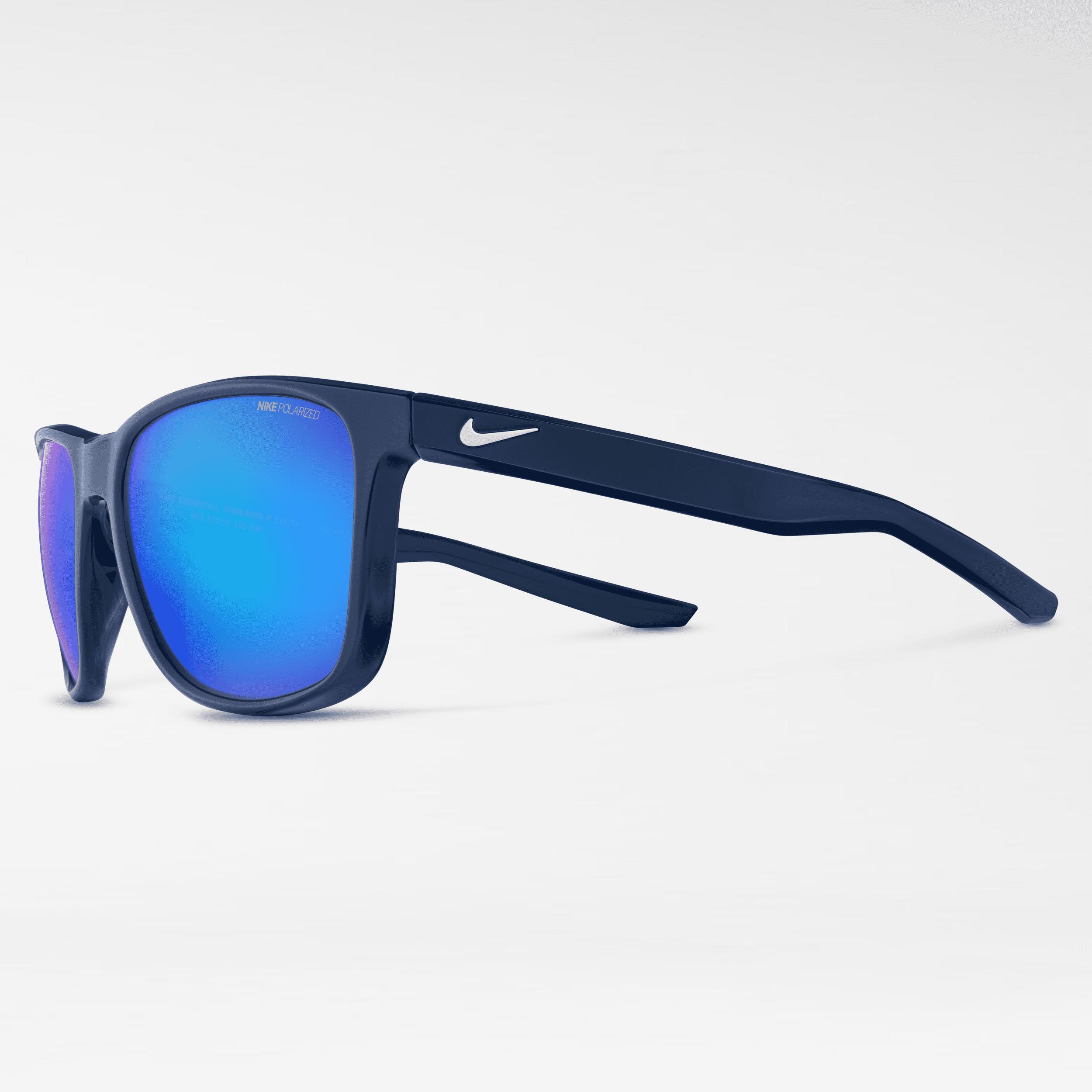 Nike Unisex Essential Endeavor Polarized Sunglasses In Blue, | Lyst