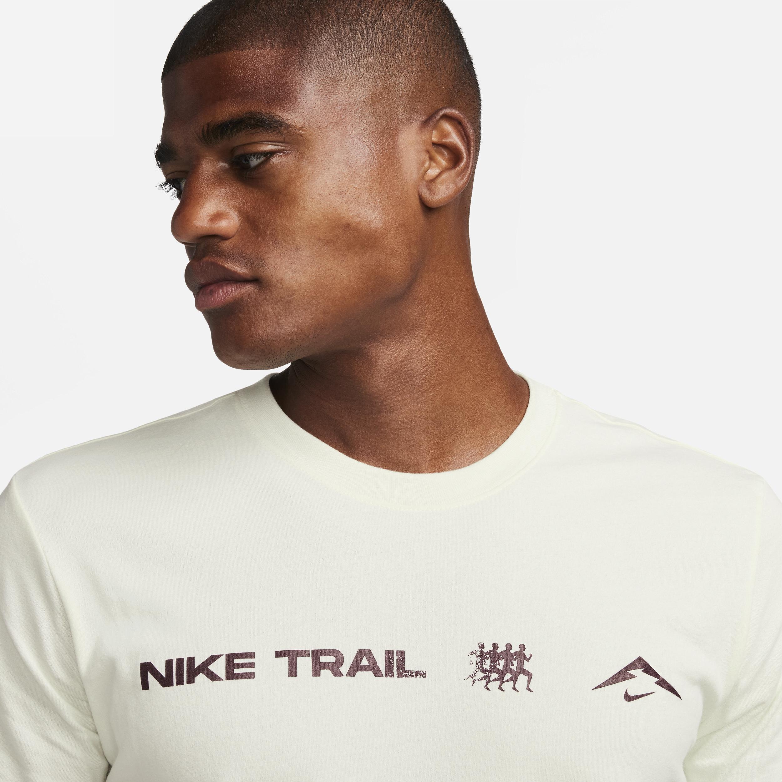 Nike Running - Men - Run Division logo-print Cotton-Blend Dri-Fit T-Shirt White - L