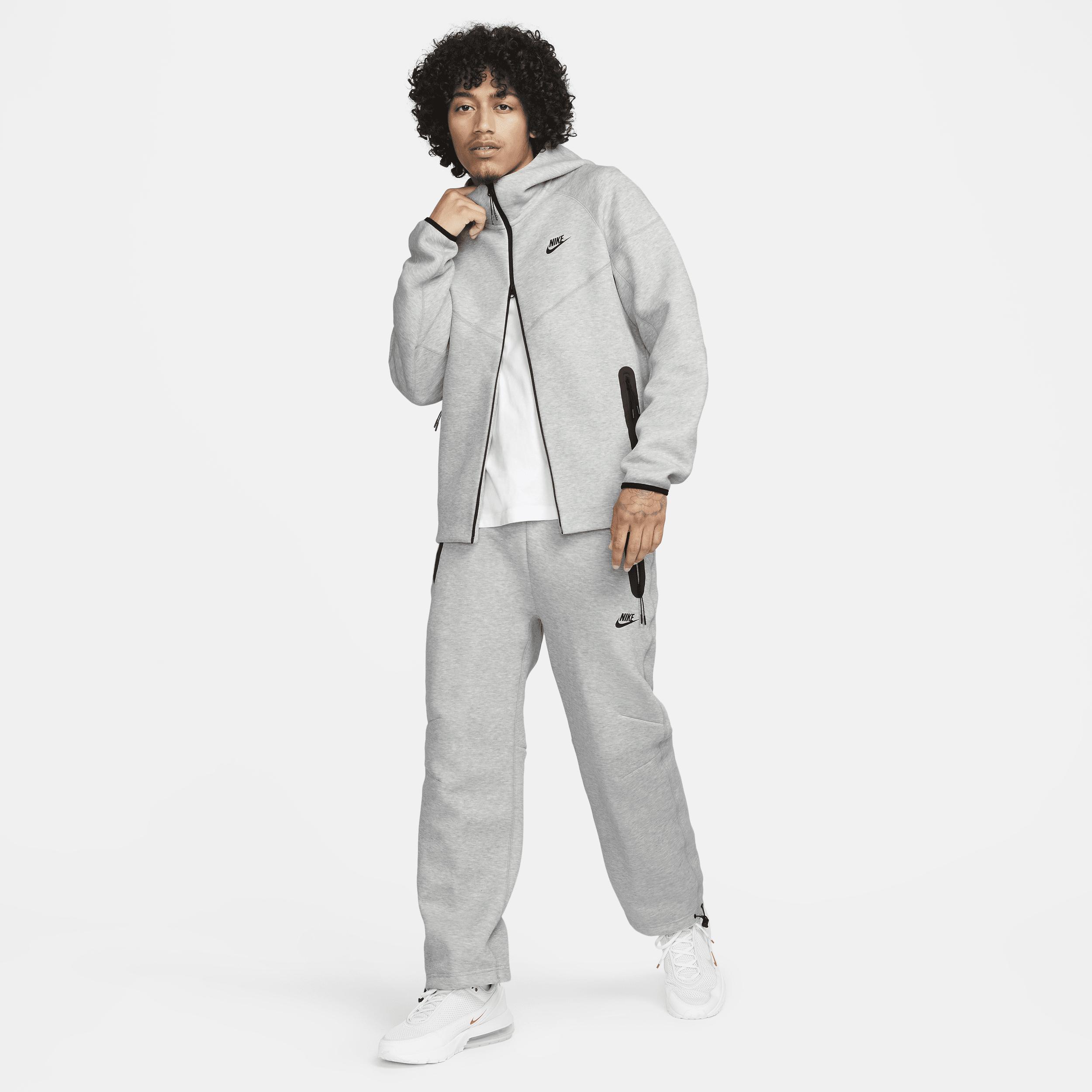 Nike Sportswear Tech Fleece Open-hem Tracksuit Bottoms 50% Sustainable  Blends in Gray for Men | Lyst
