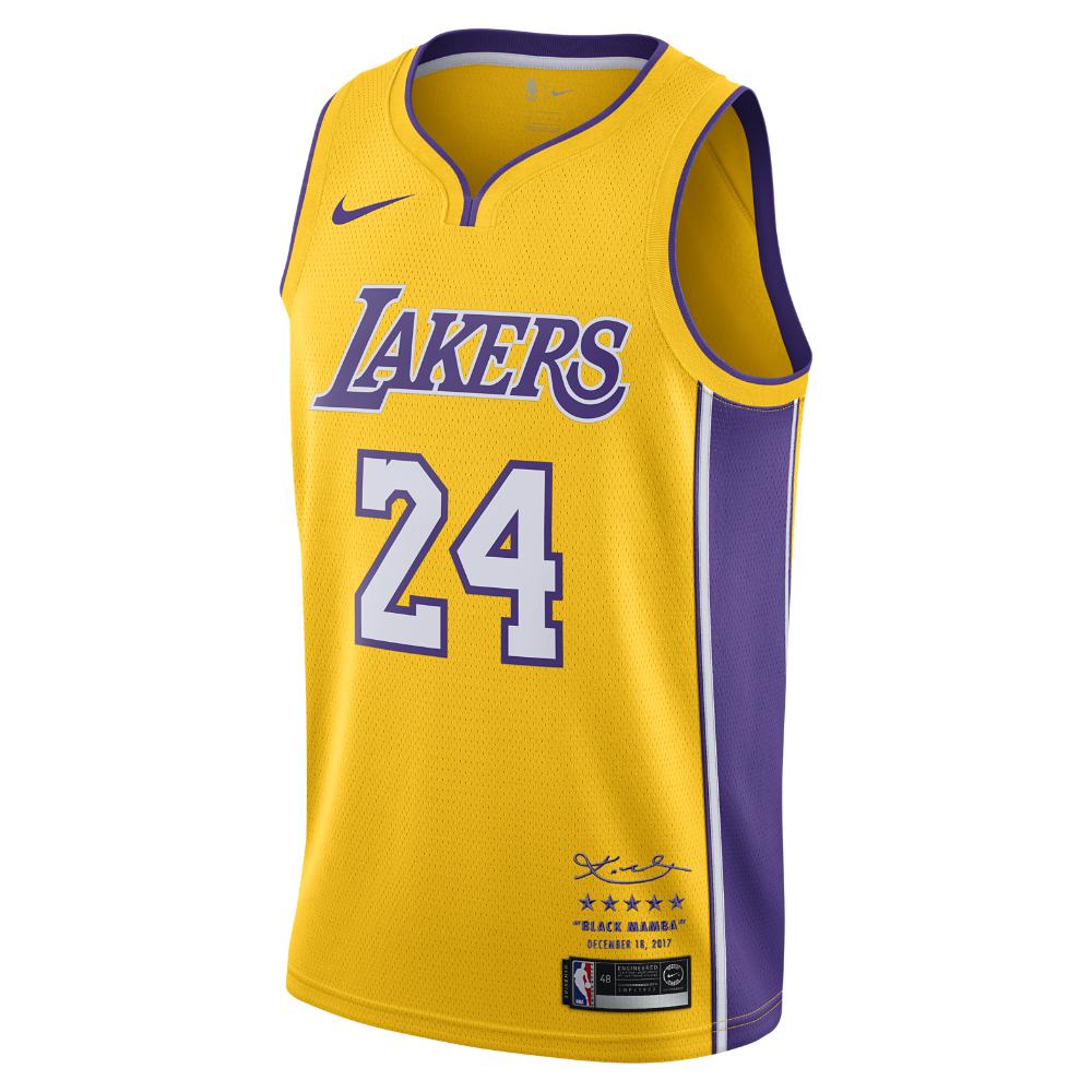 kobe yellow jersey