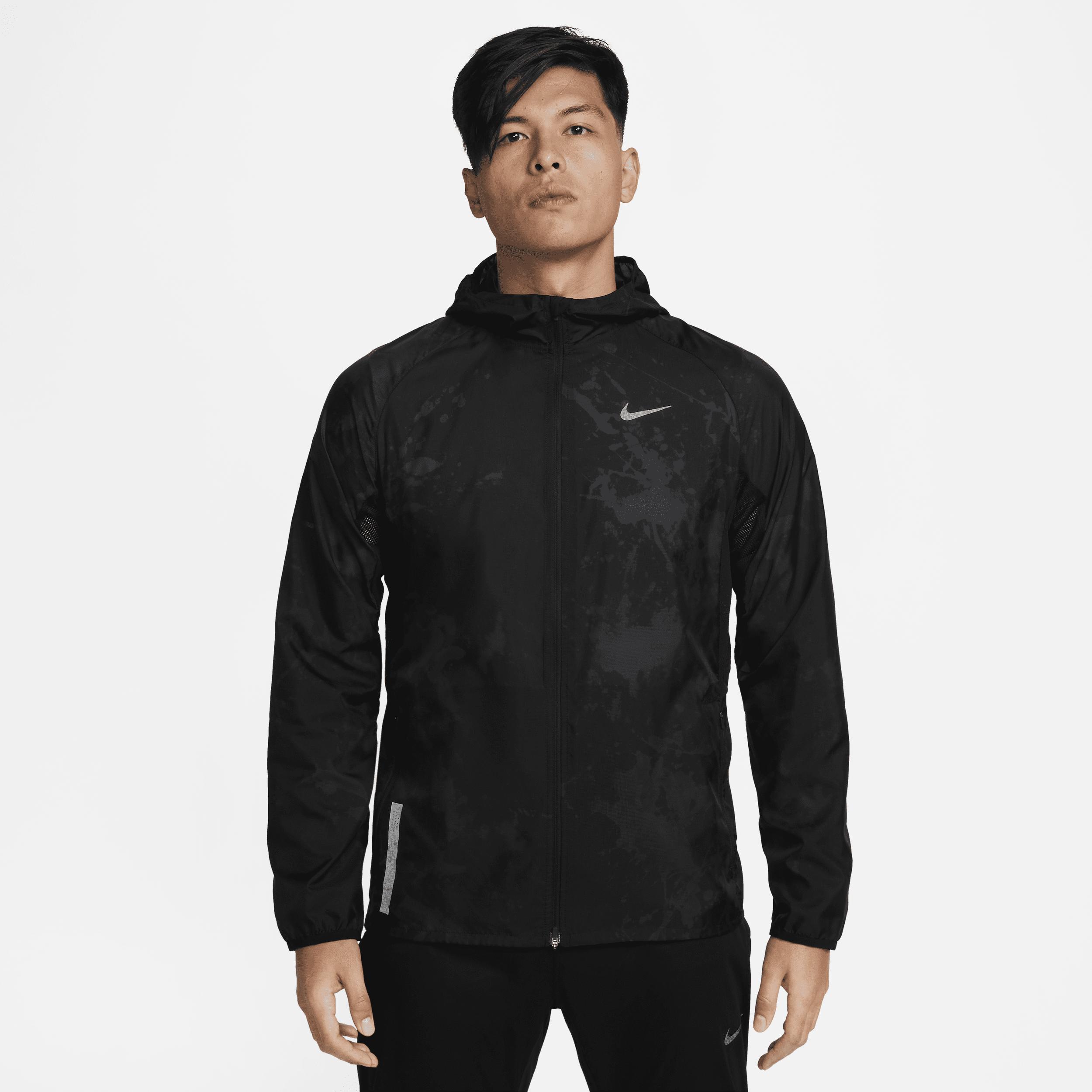 Nike Repel Run Division Running Jacket in Black for Men | Lyst
