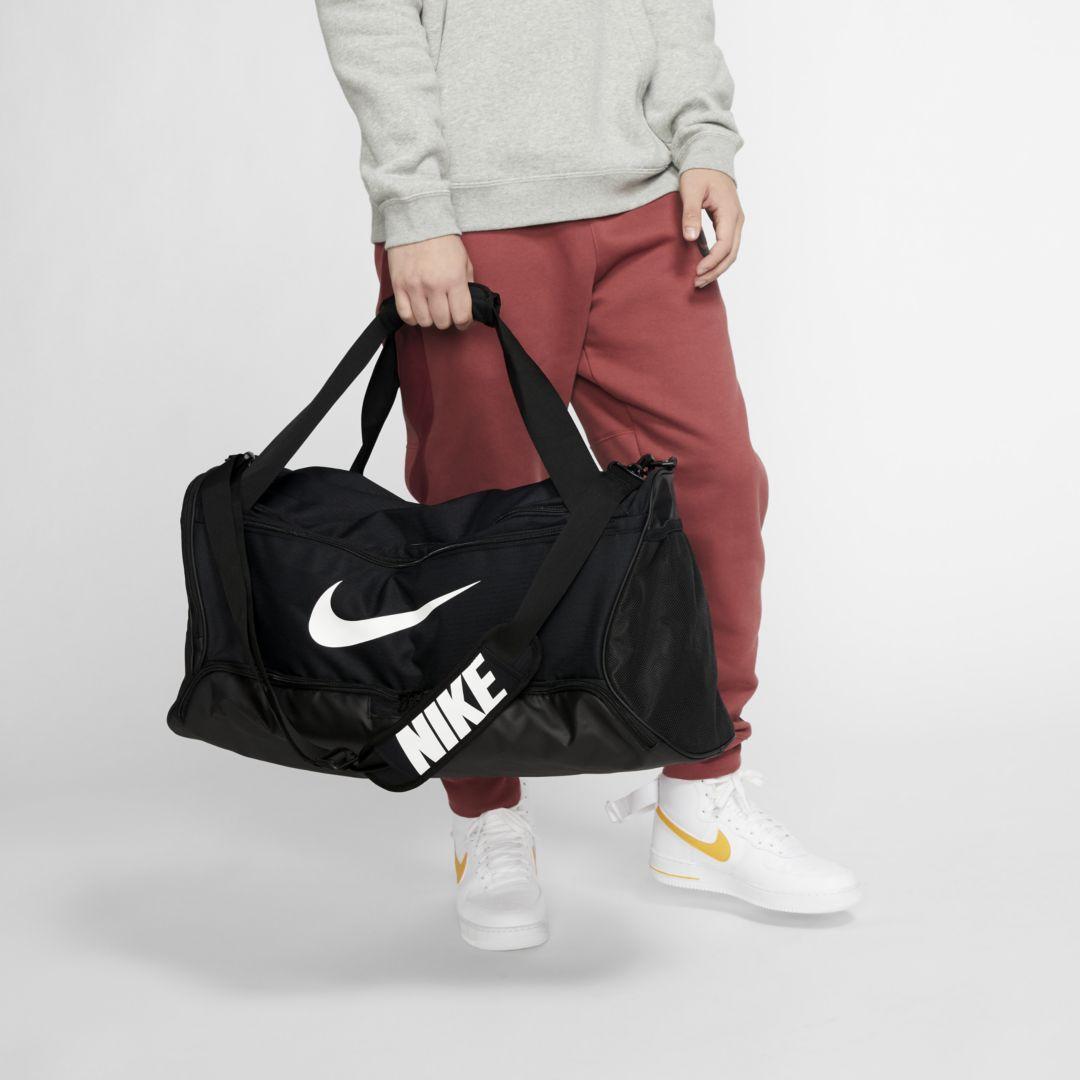Nike Brasilia Training Duffel Bag in Black | Lyst