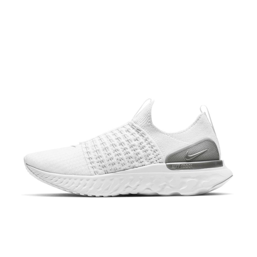 Nike Rubber React Phantom Run Flyknit 2 Running Shoe in White - Lyst