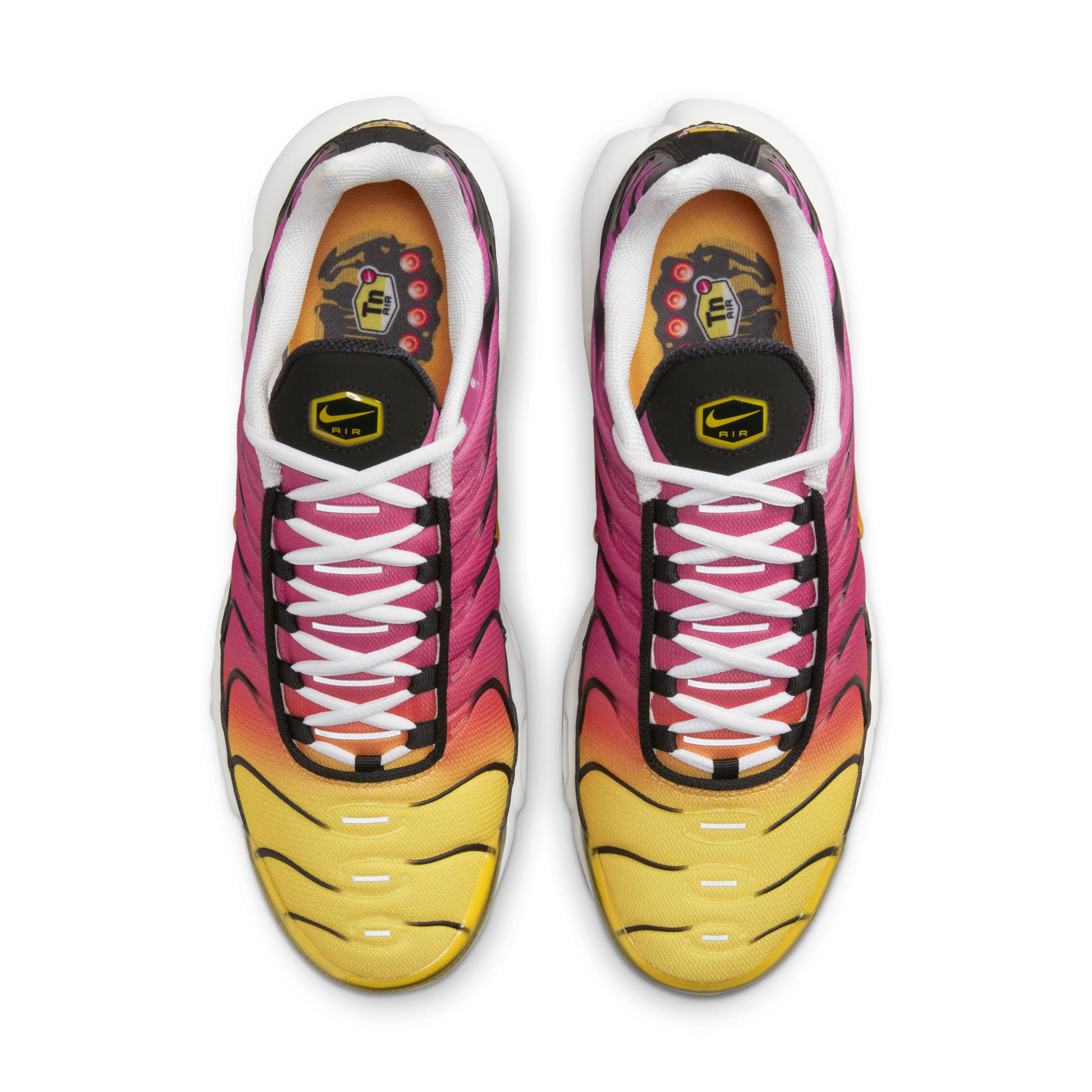 Nike air max plus red and yellow online