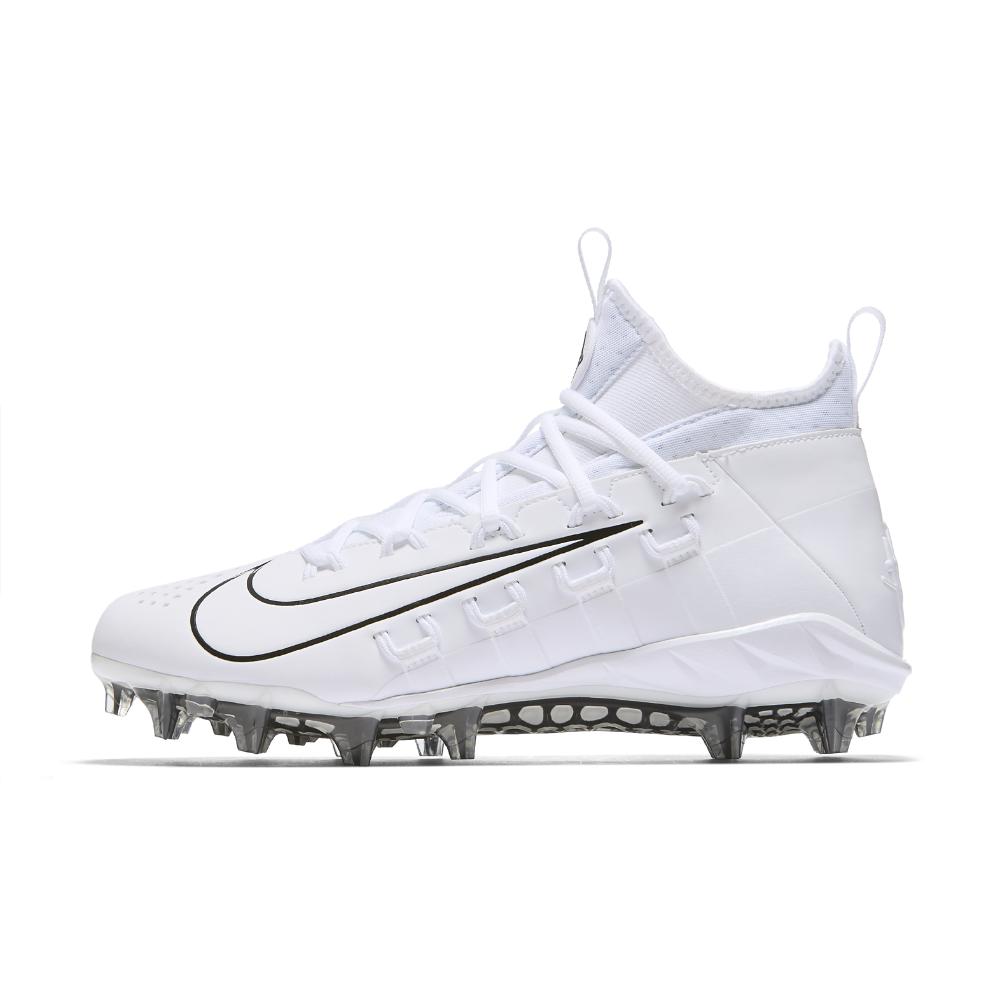 Nike Synthetic Alpha Huarache 6 Elite Lax Lacrosse Cleat in White/Black/White (White) for Men - Lyst