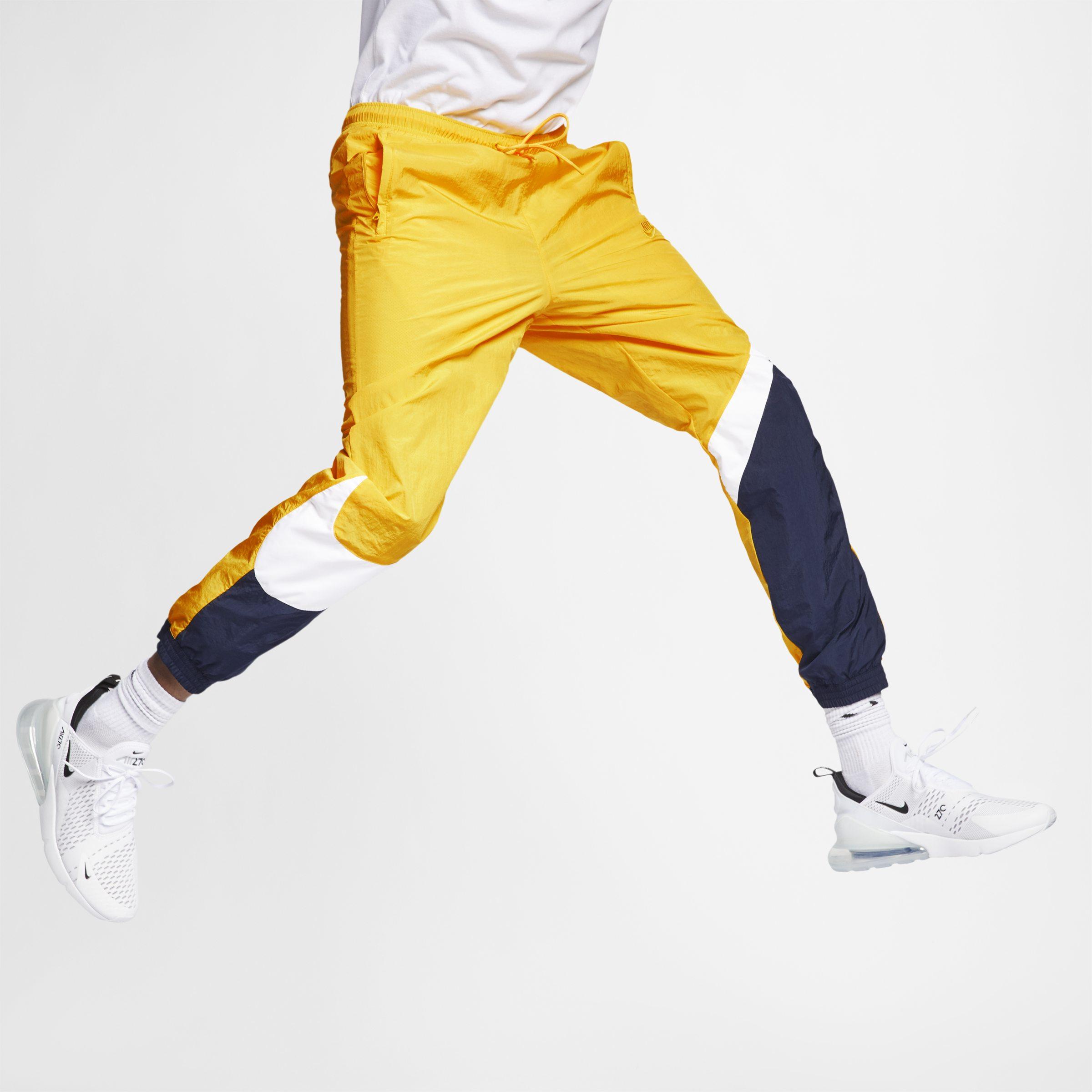 jogging nike jaune