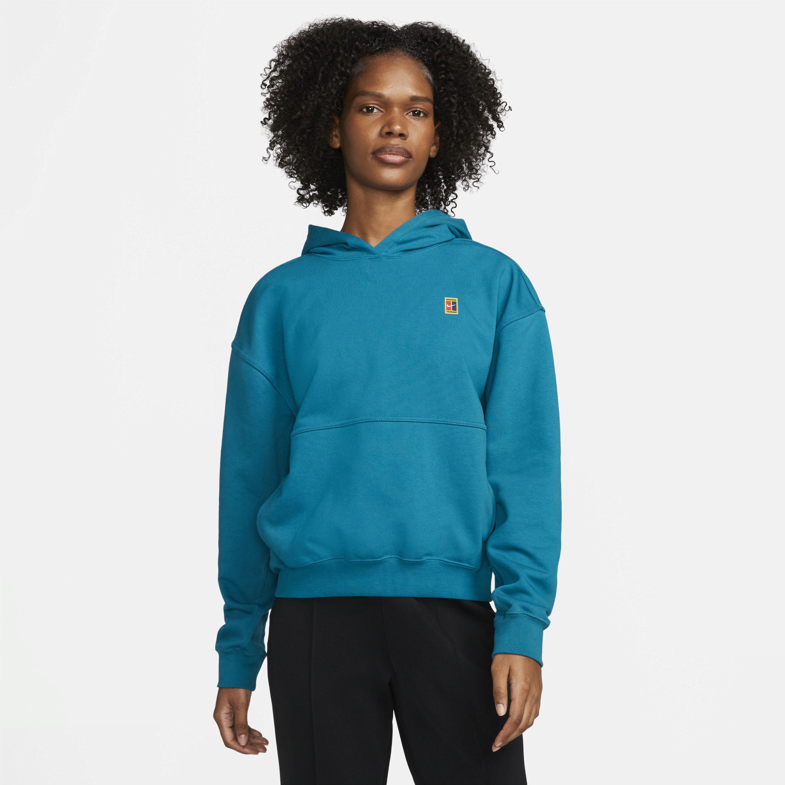 nikecourt fleece tennis hoodie