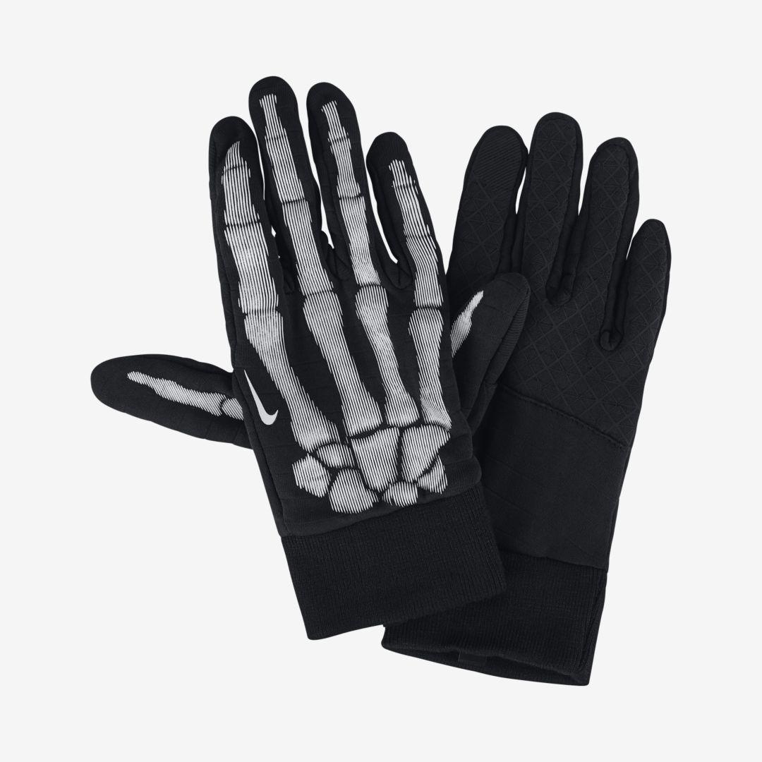 Nike Synthetic " Therma Sphere ""skeleton Crew"" Running Gloves in Black  for Men | Lyst