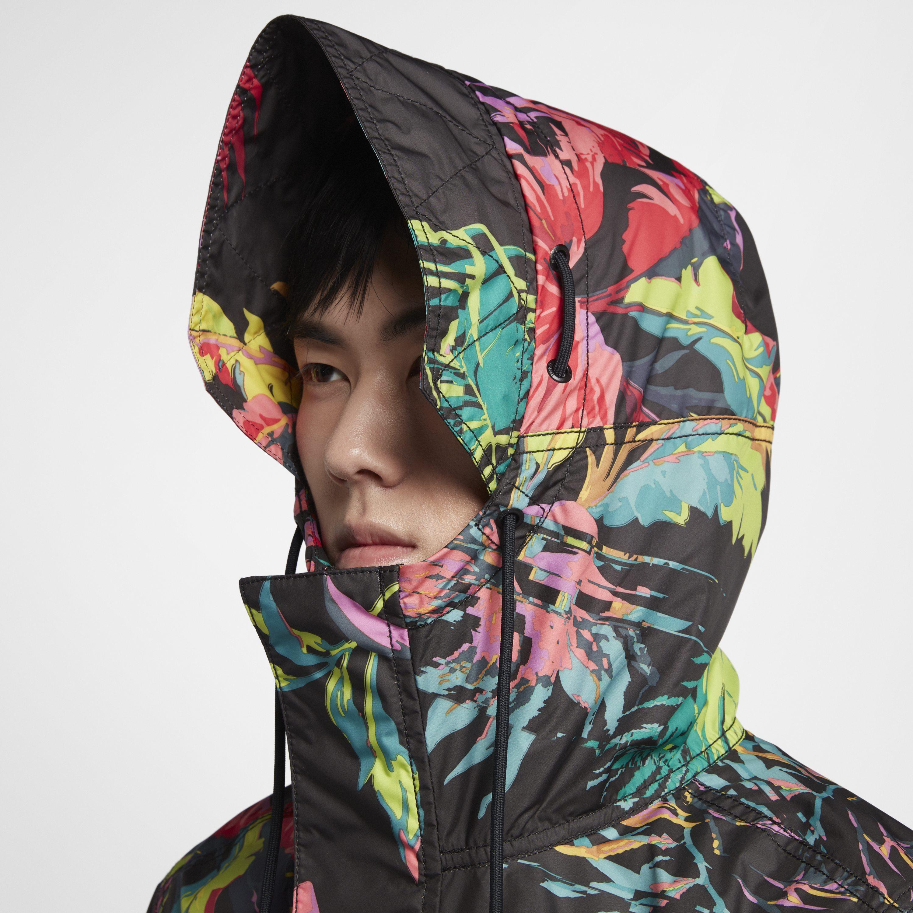 Nike Sportswear Nsw Printed Parka in Green for Men - Lyst