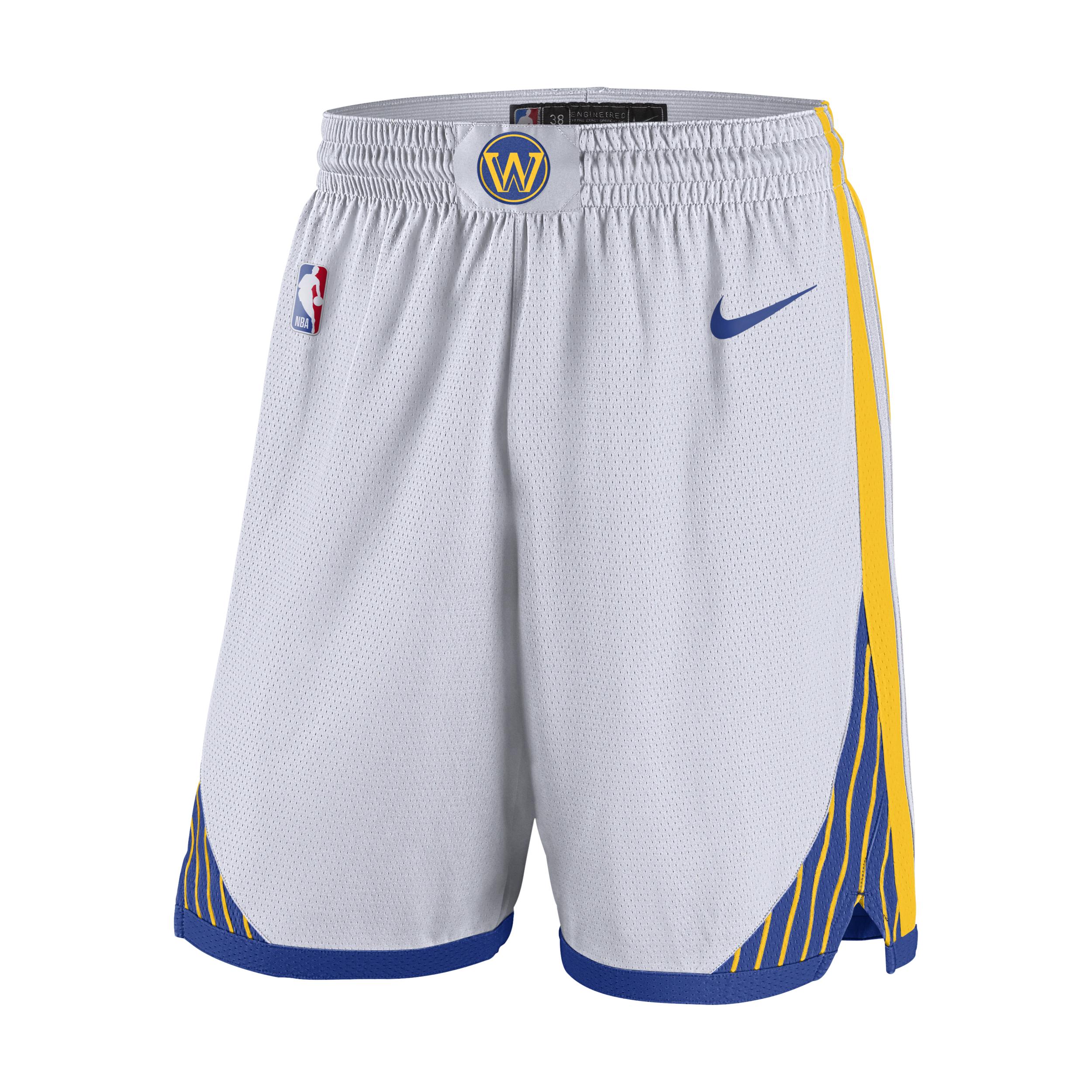 Nike Golden State Warriors Nba Swingman Shorts 50% Recycled Polyester in  White for Men | Lyst UK