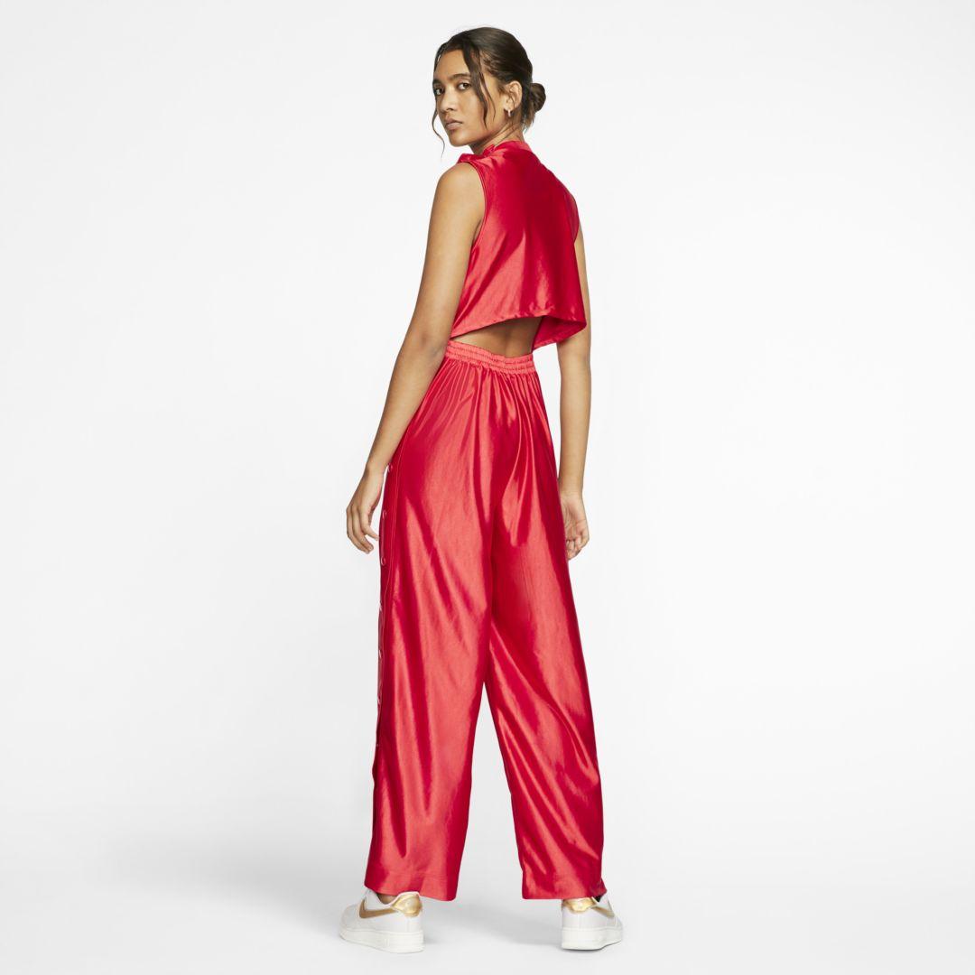 nike red jumpsuit