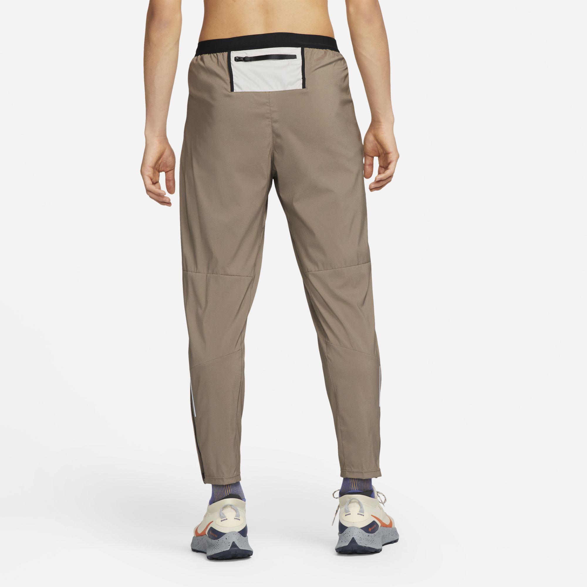 Nike Dri-fit Phenom Elite Knit Trail Running Pants in Natural for Men
