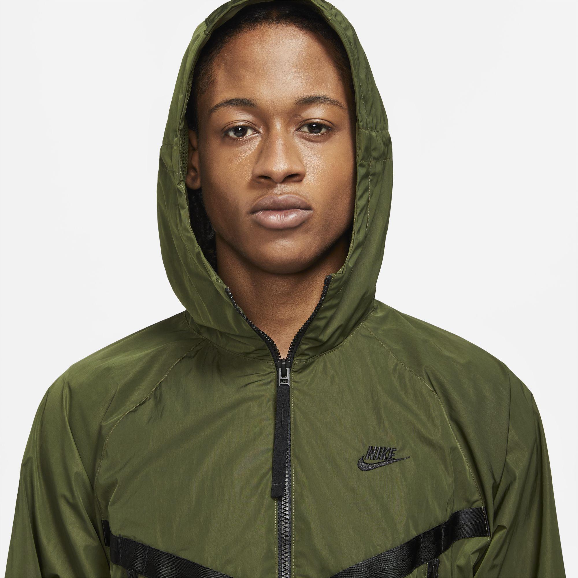 Nike Sportswear Premium Essentials Unlined Hooded Windrunner Jacket in Green  for Men | Lyst