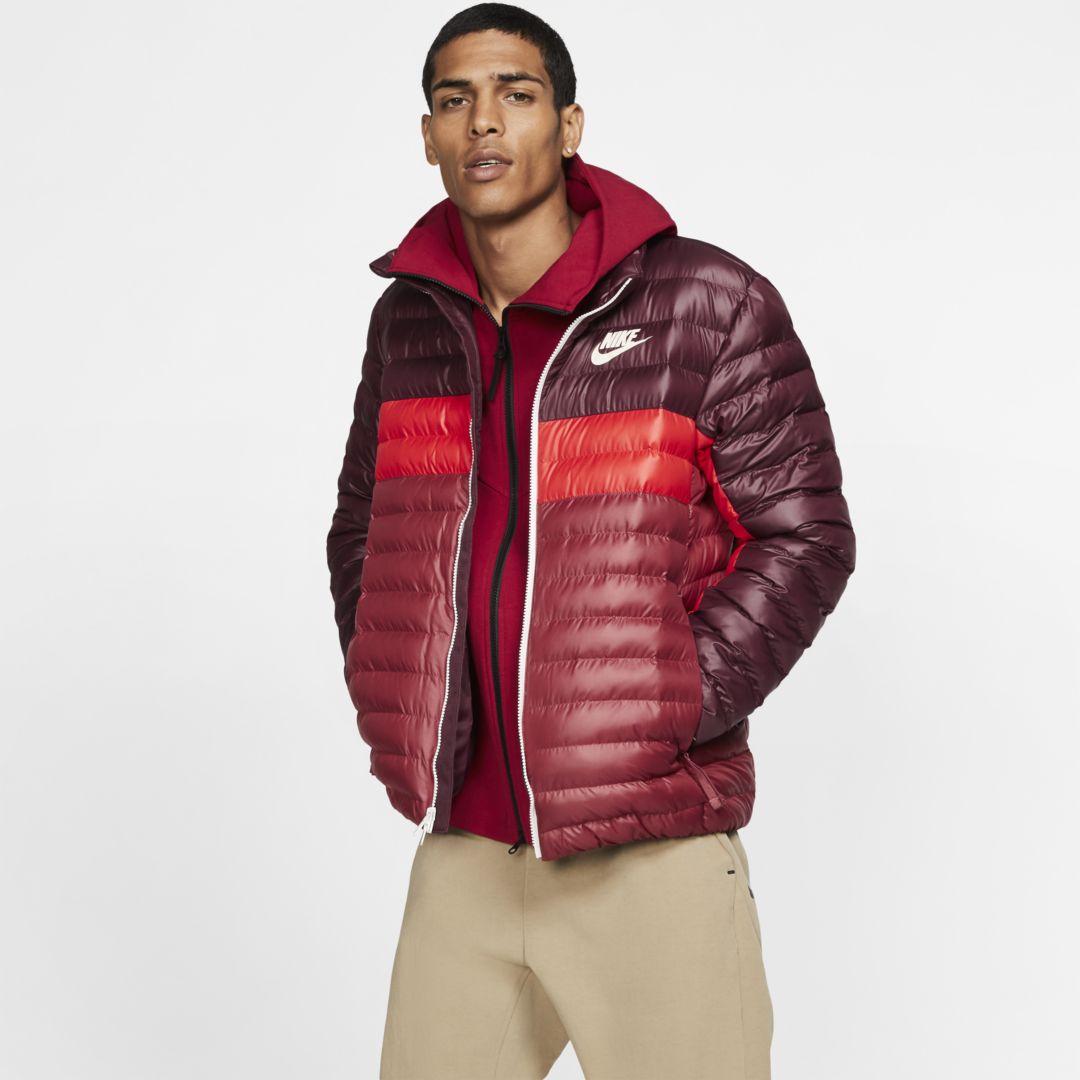 Nike $160 Men's Synthetic-Fill PUFFER JACKET Bomber Down
