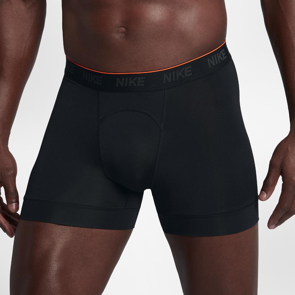 Nike Synthetic Men's Boxer Briefs (2 Pack) in Black for Men - Lyst