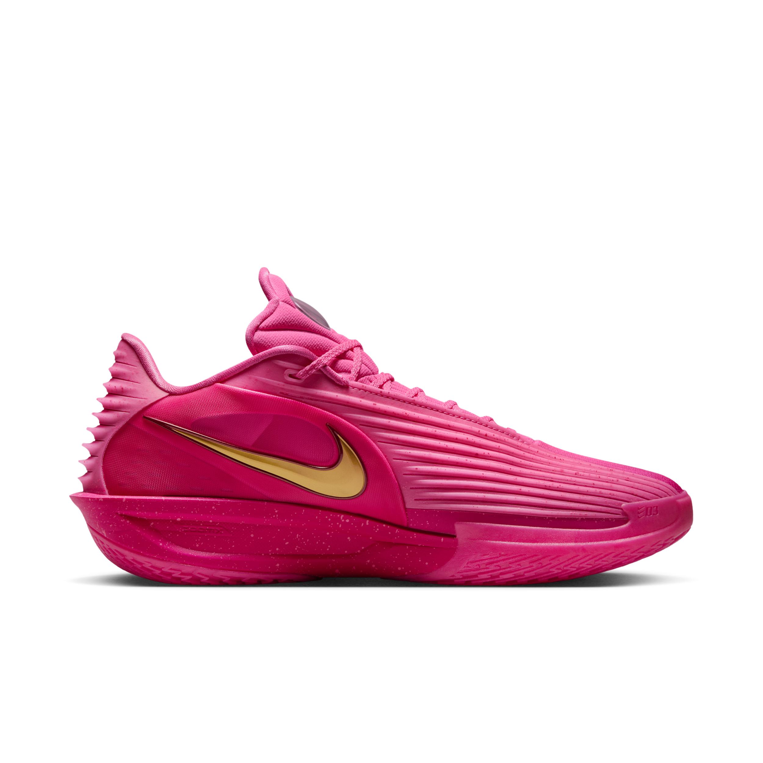 Pink Nike Zoom Shift Ep Nike Cut Turbo Basketball Shoes In Pink